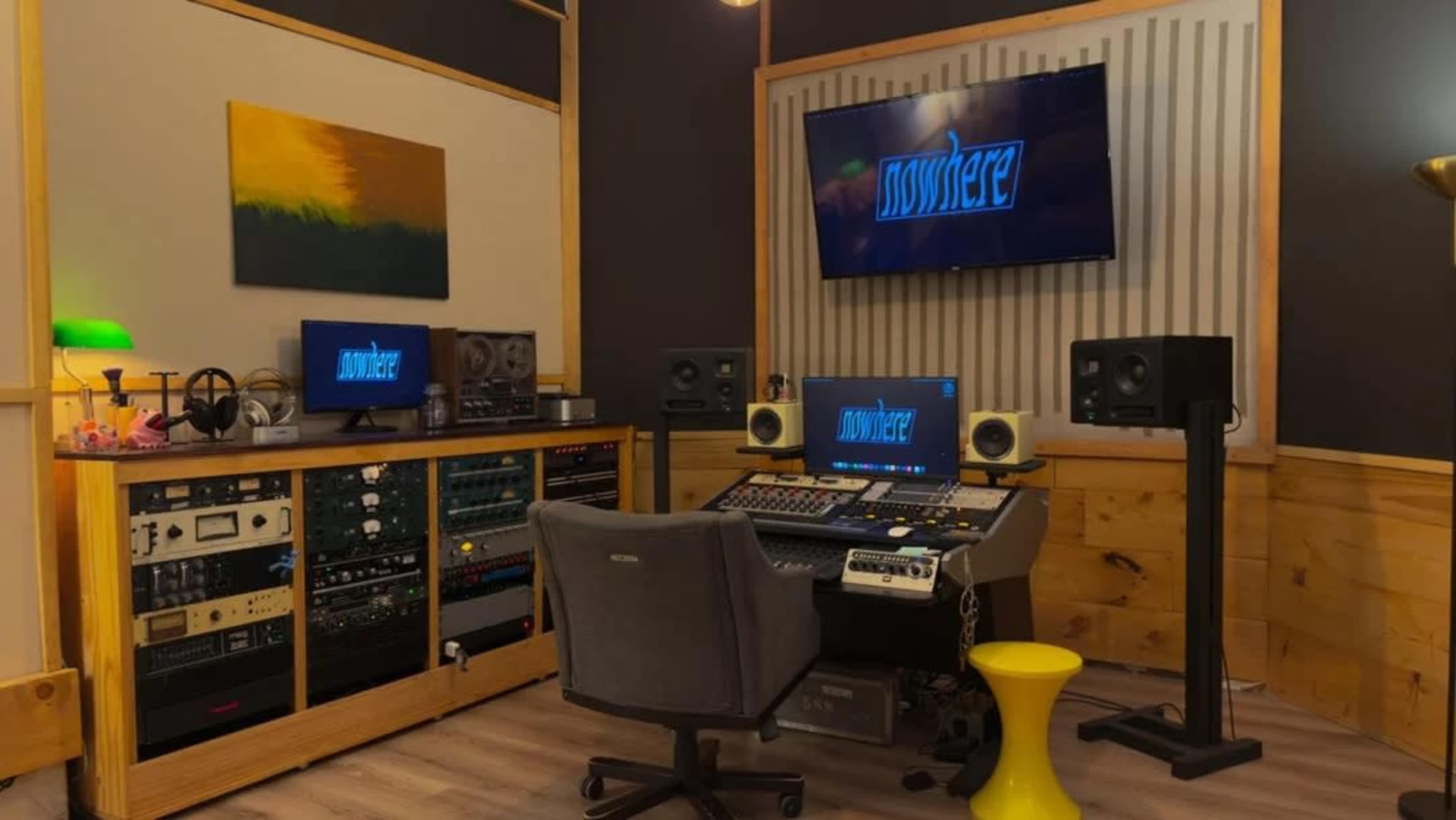 Cozy, Art-Filled Recording Studio w/ Backyard Image in East Williamsburg, BROOKLYN, NY