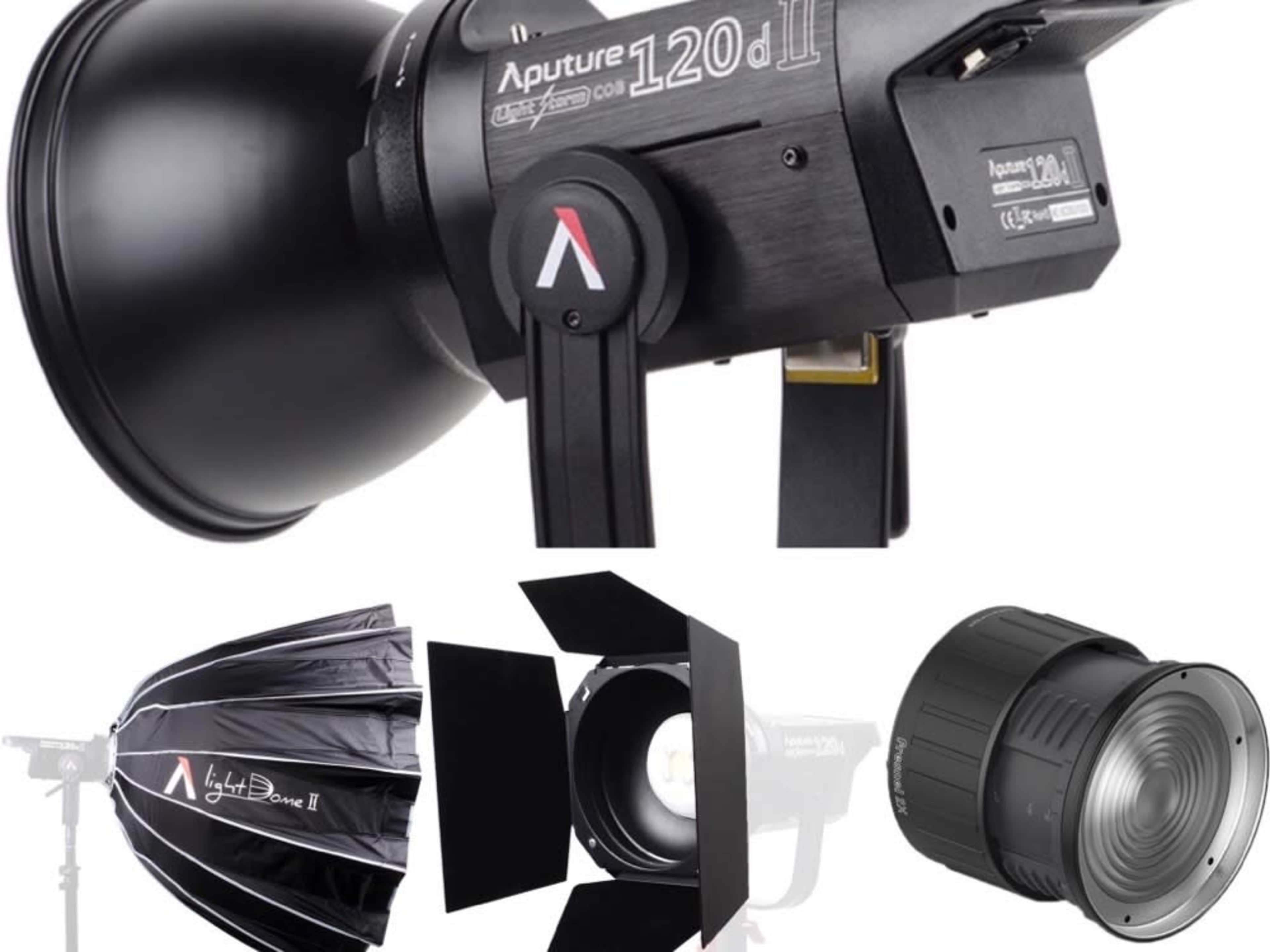 05.Aputure 120d LED Video light kit