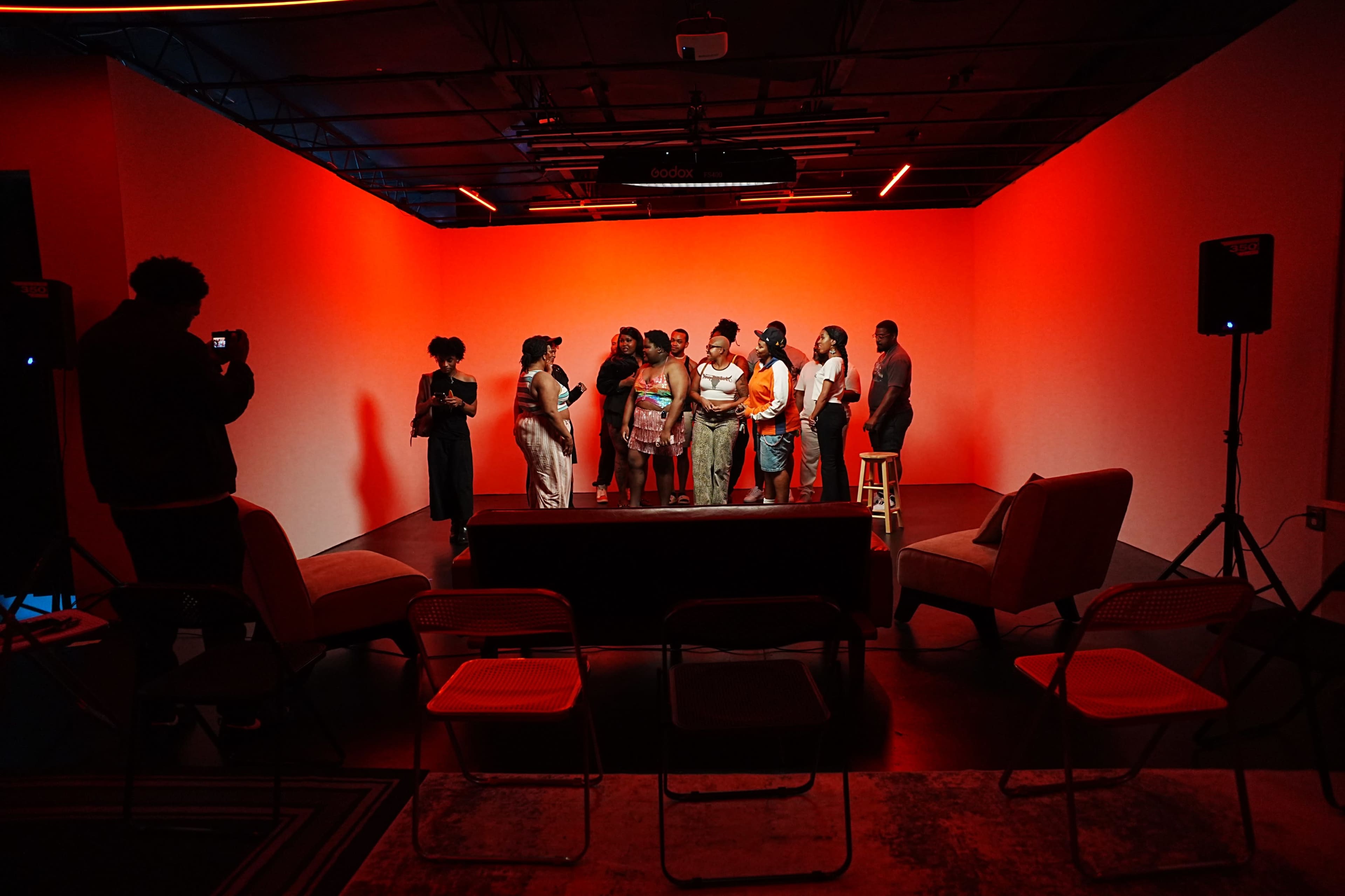 Private Screening Room | Blackout Space for up to 30 Guests Image in Decatur, Decatur, GA