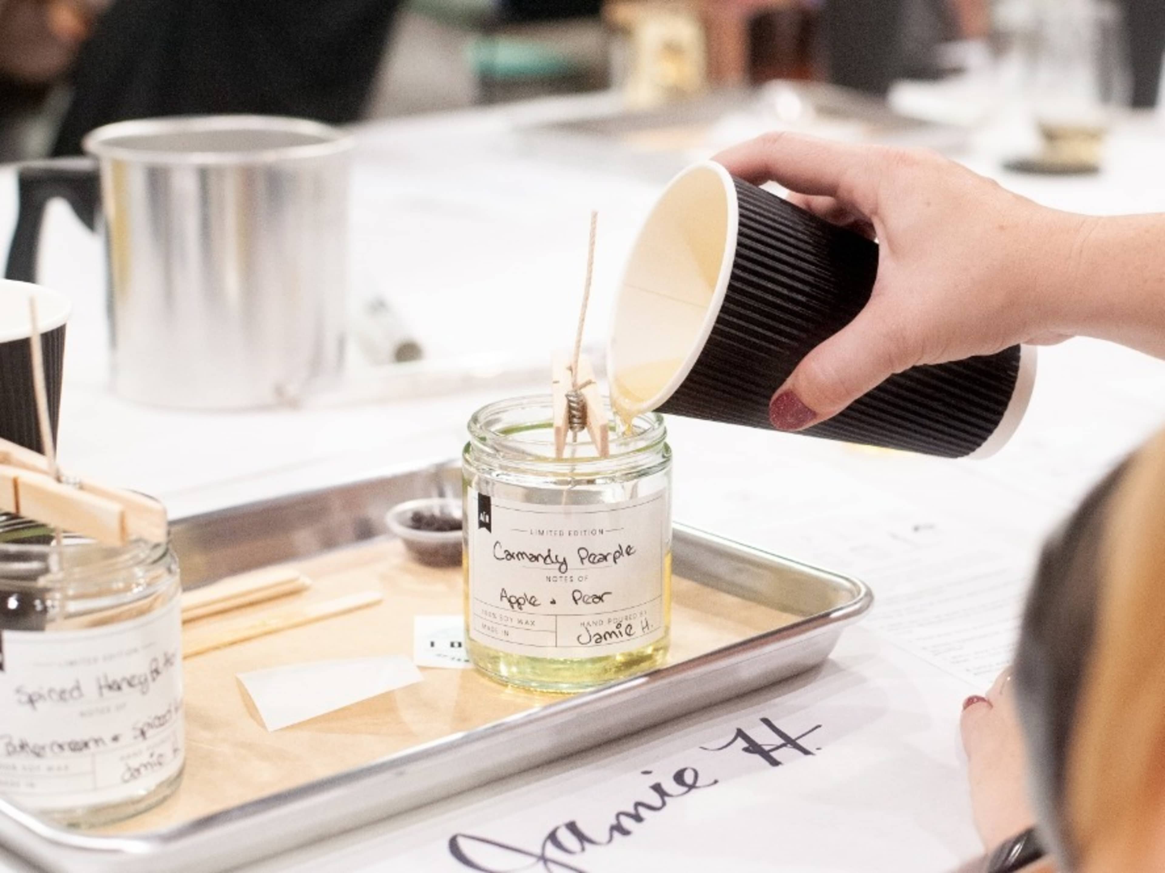 Candle Pouring Workshop
