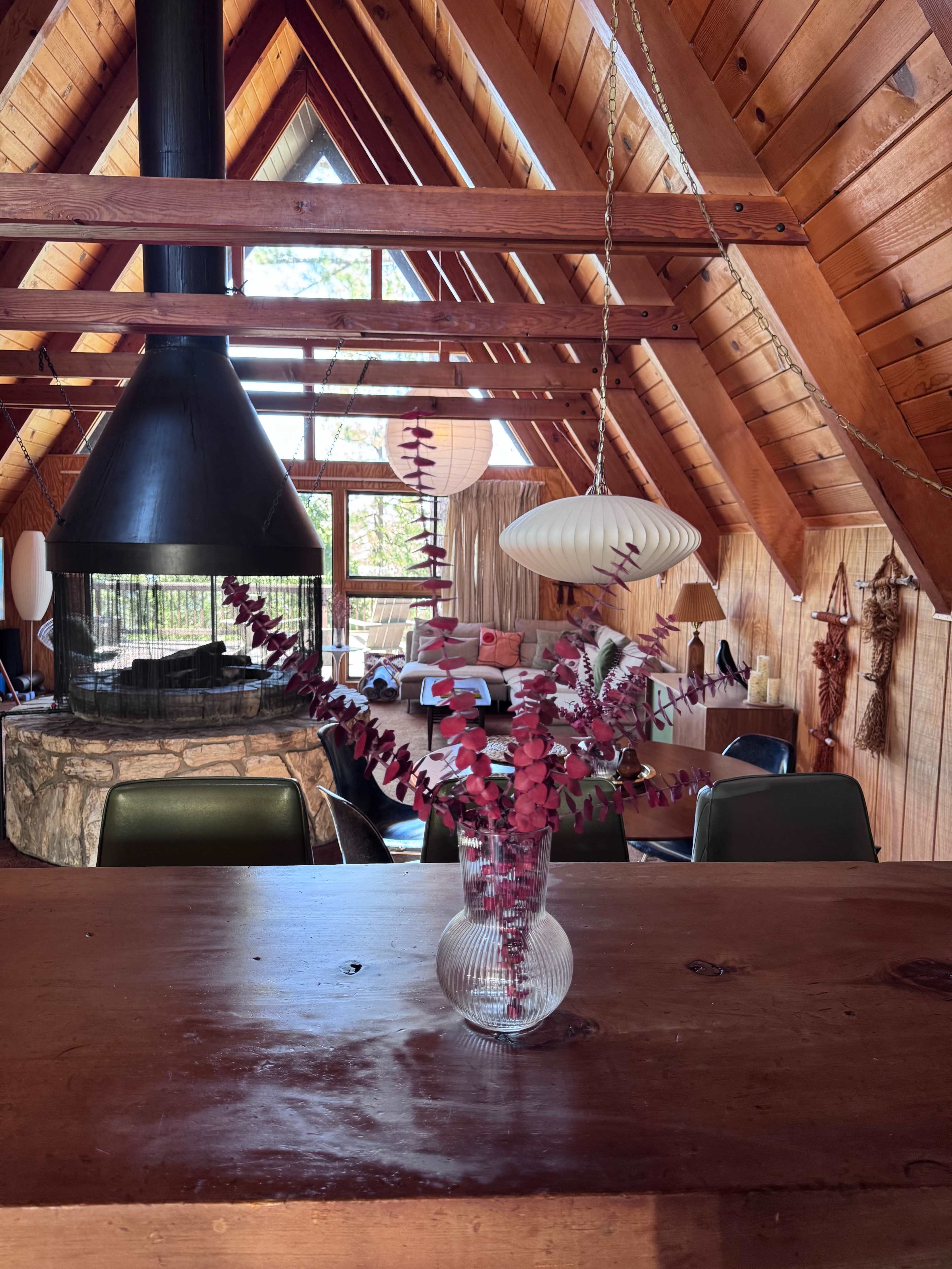 Mid-Century Modern A-Frame 60s Time Capsule Image in Running Springs, Running  Springs, CA