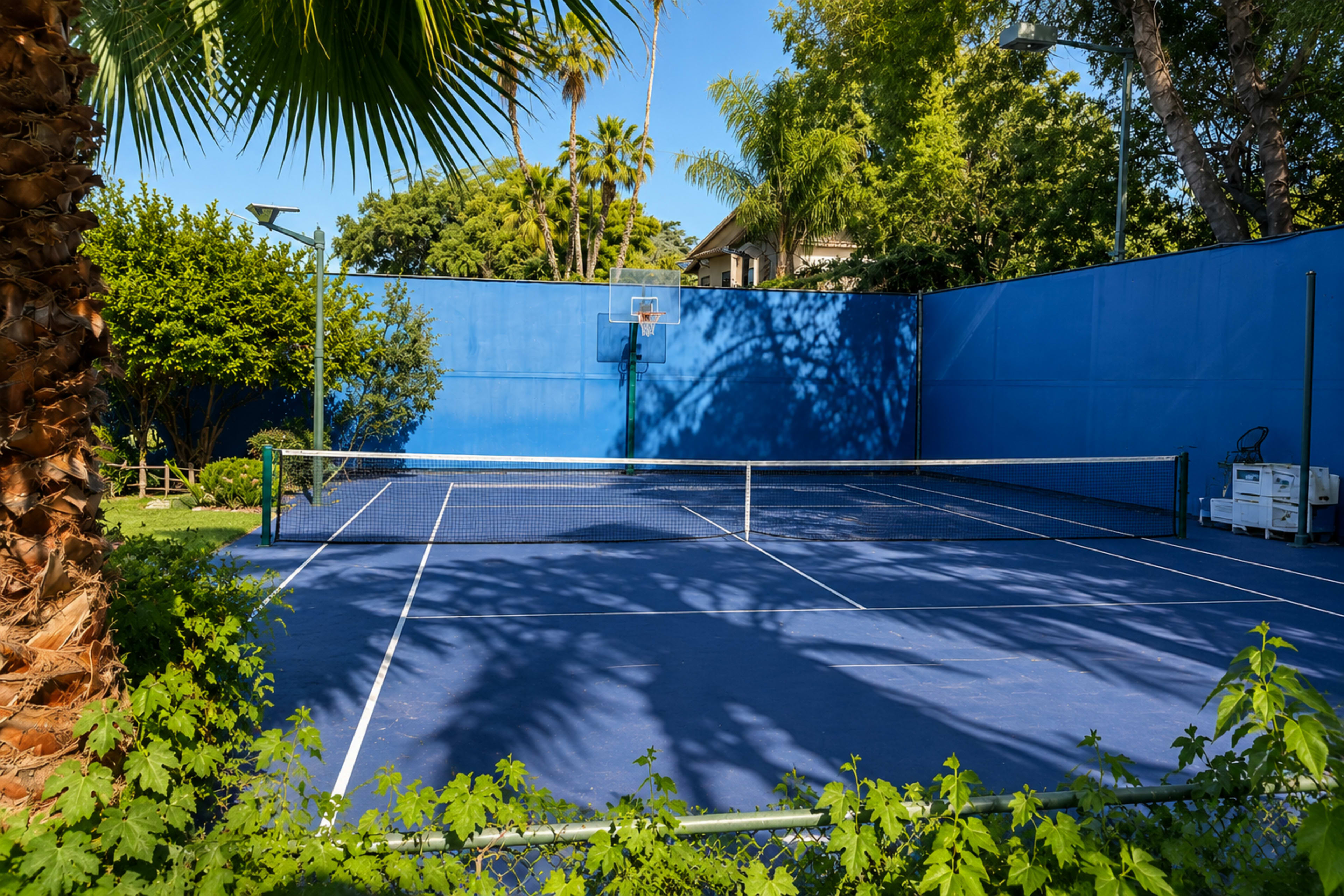Tarzana Modern Mansion with Pool & Tennis Court | Film & Events Image in Tarzana, Tarzana, CA