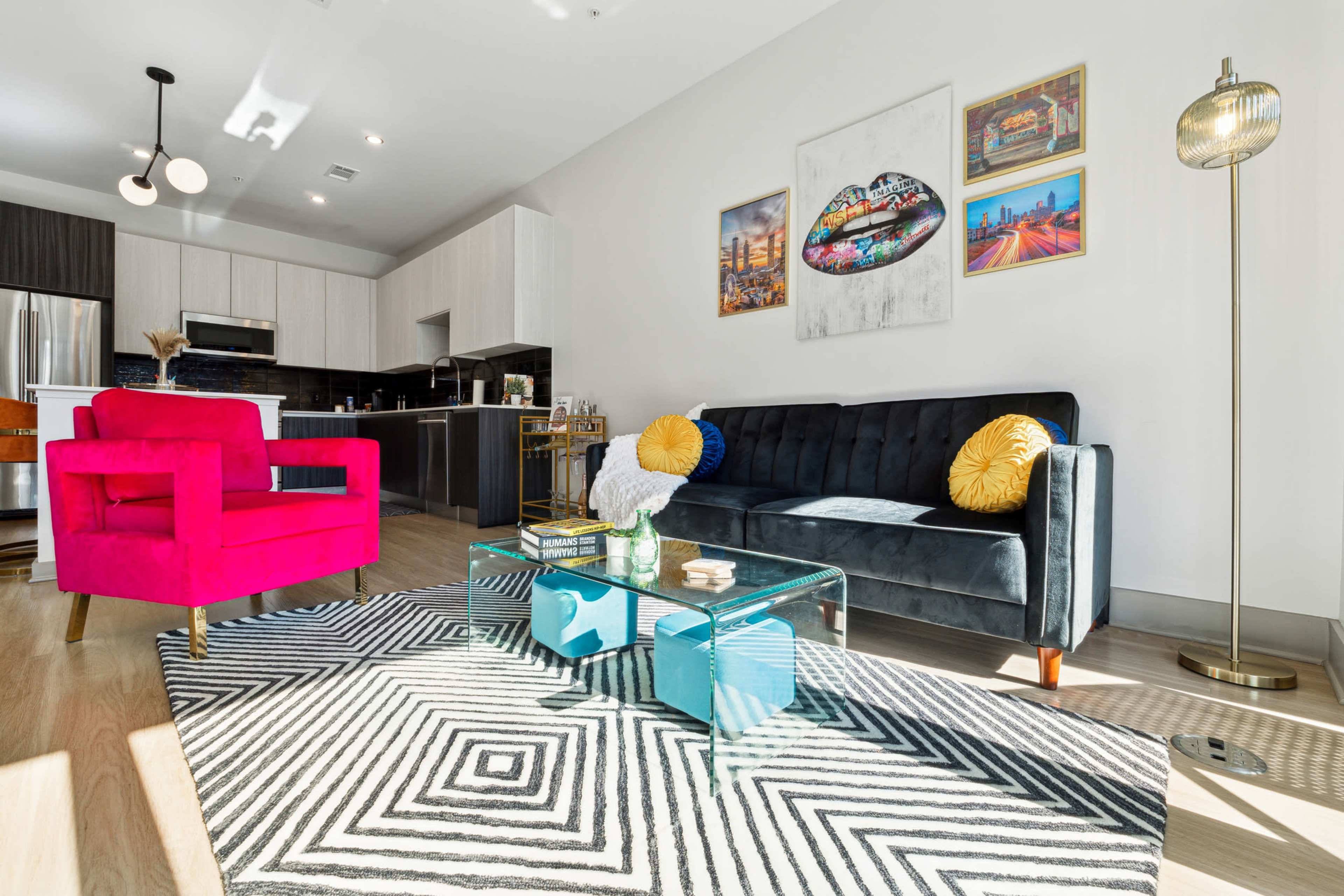West Midtown Creative and Colorful Apartment Image in Midtown, Atlanta, GA