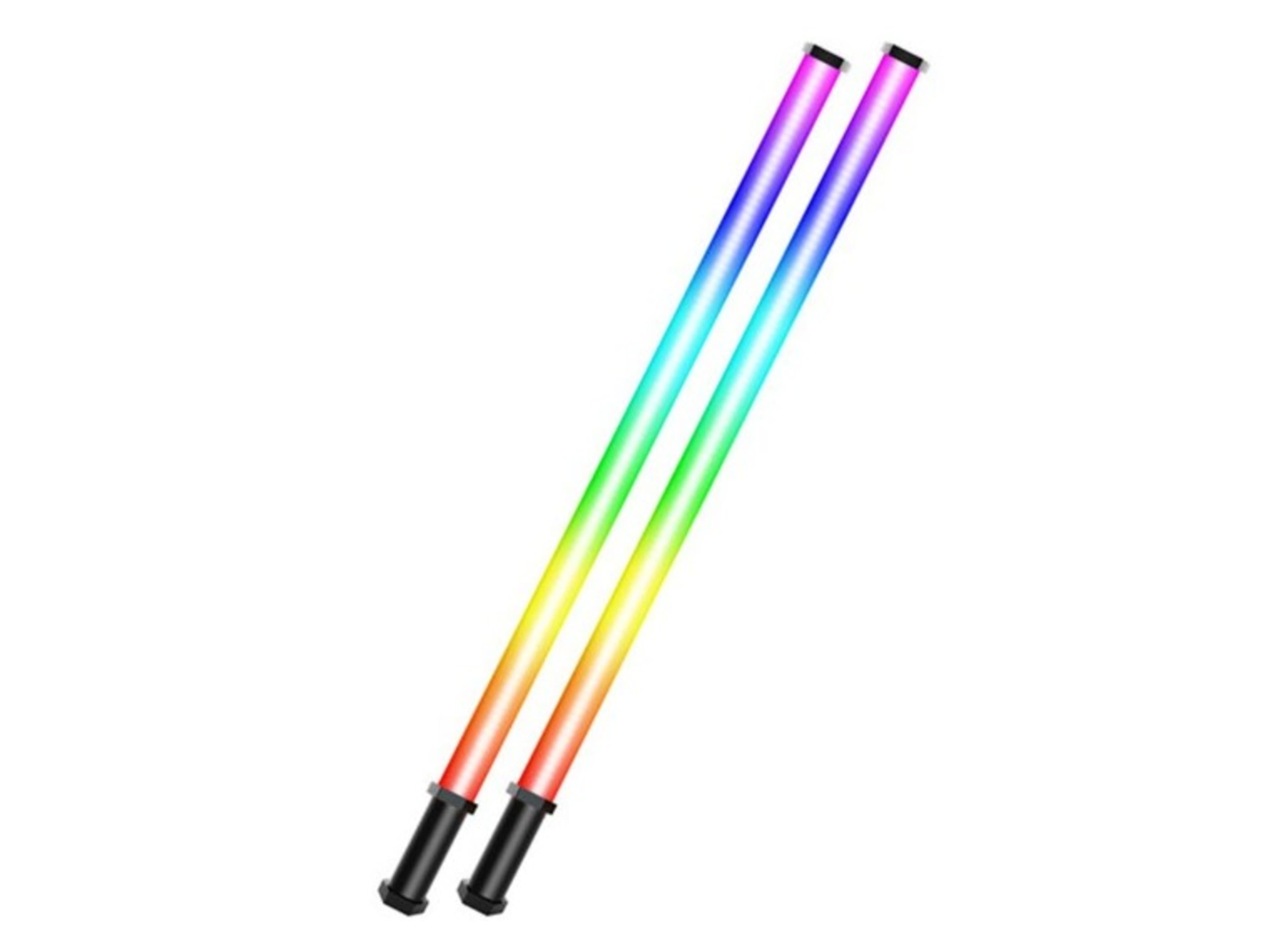 two GVM-BD-100D RGB & Bi-Color Handheld lights