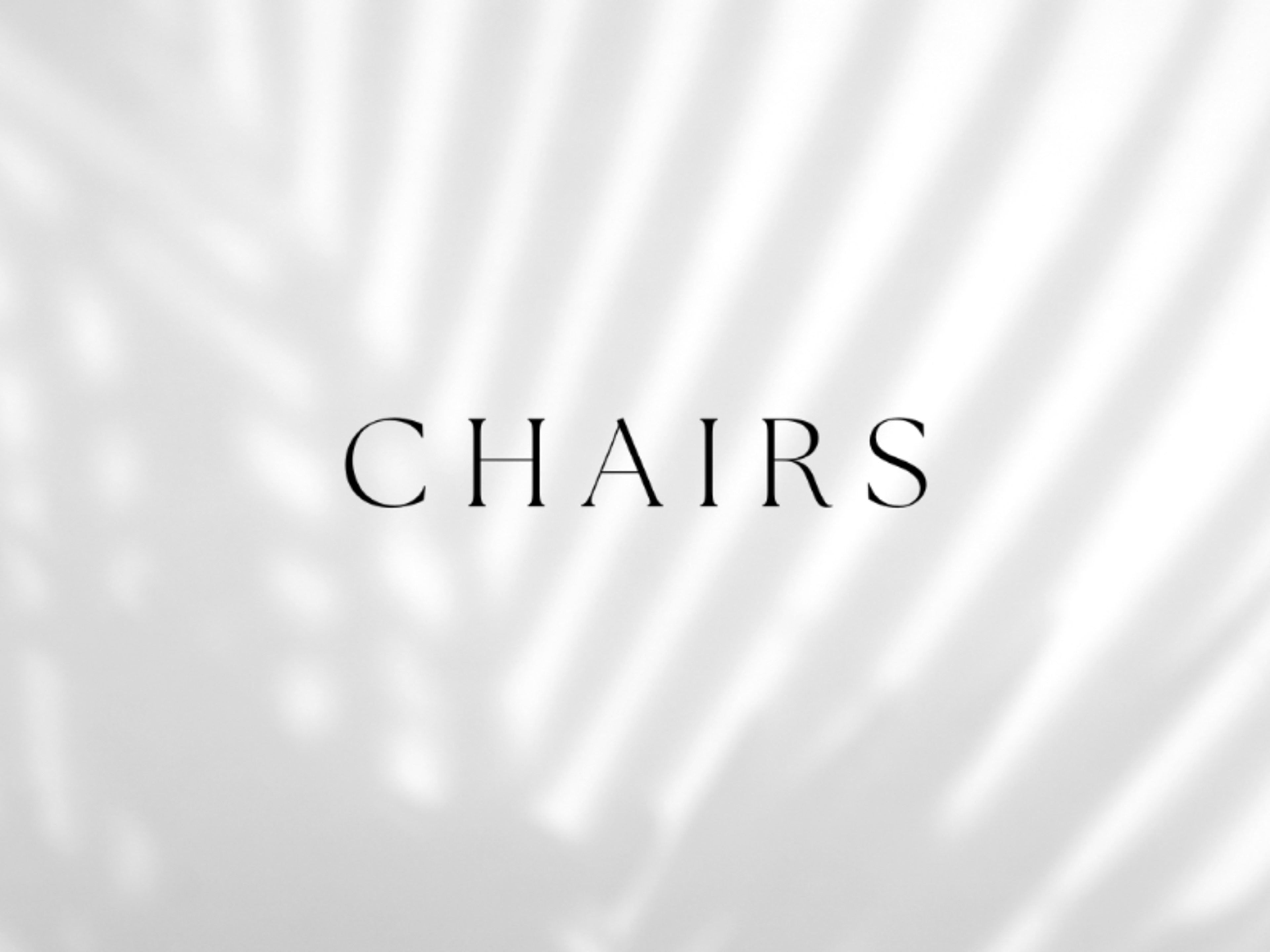 Banquet Chairs - Included