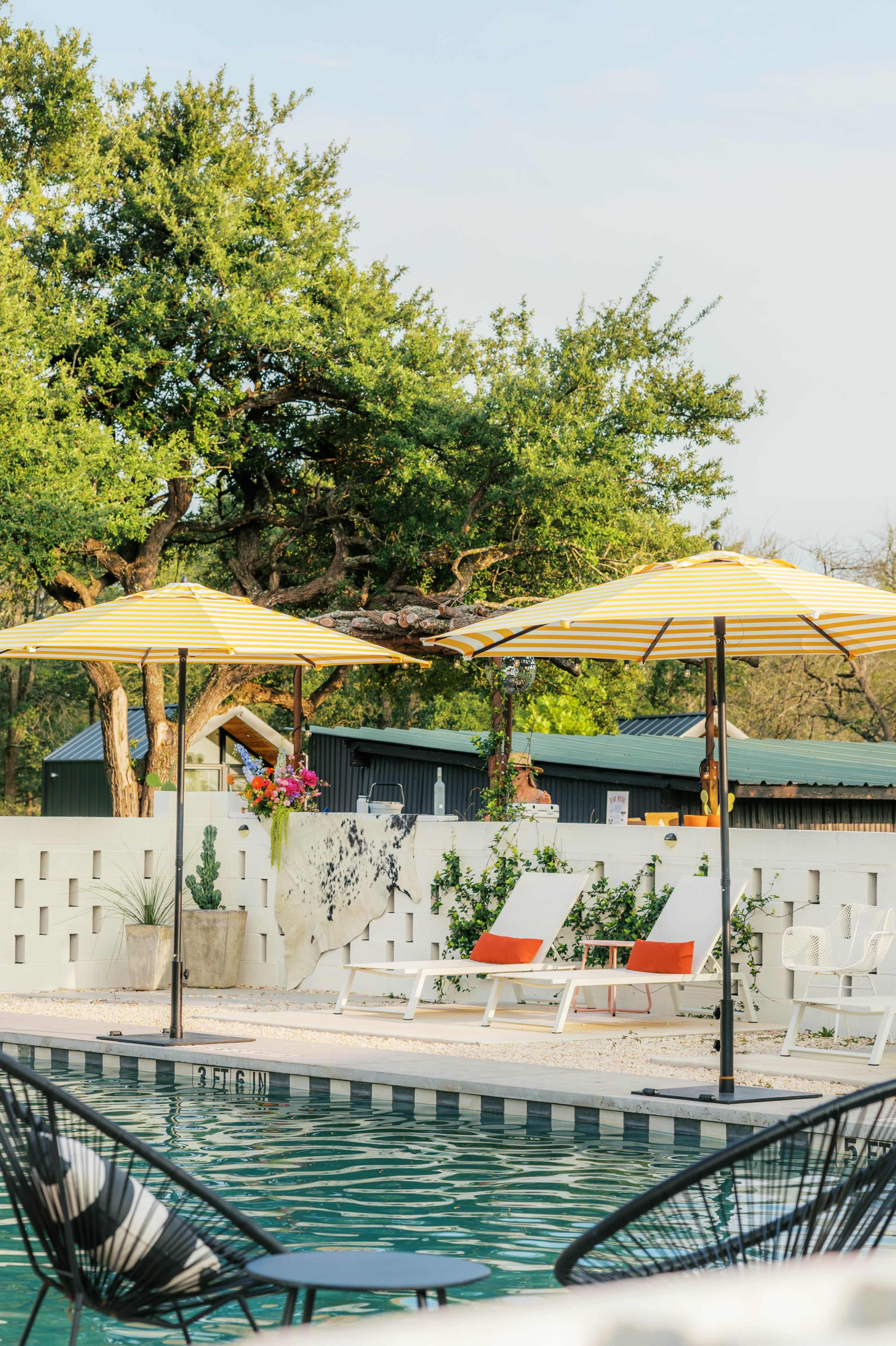 Picturesque Pool in a Country Setting Image in Lockwood Farms, Manor, TX