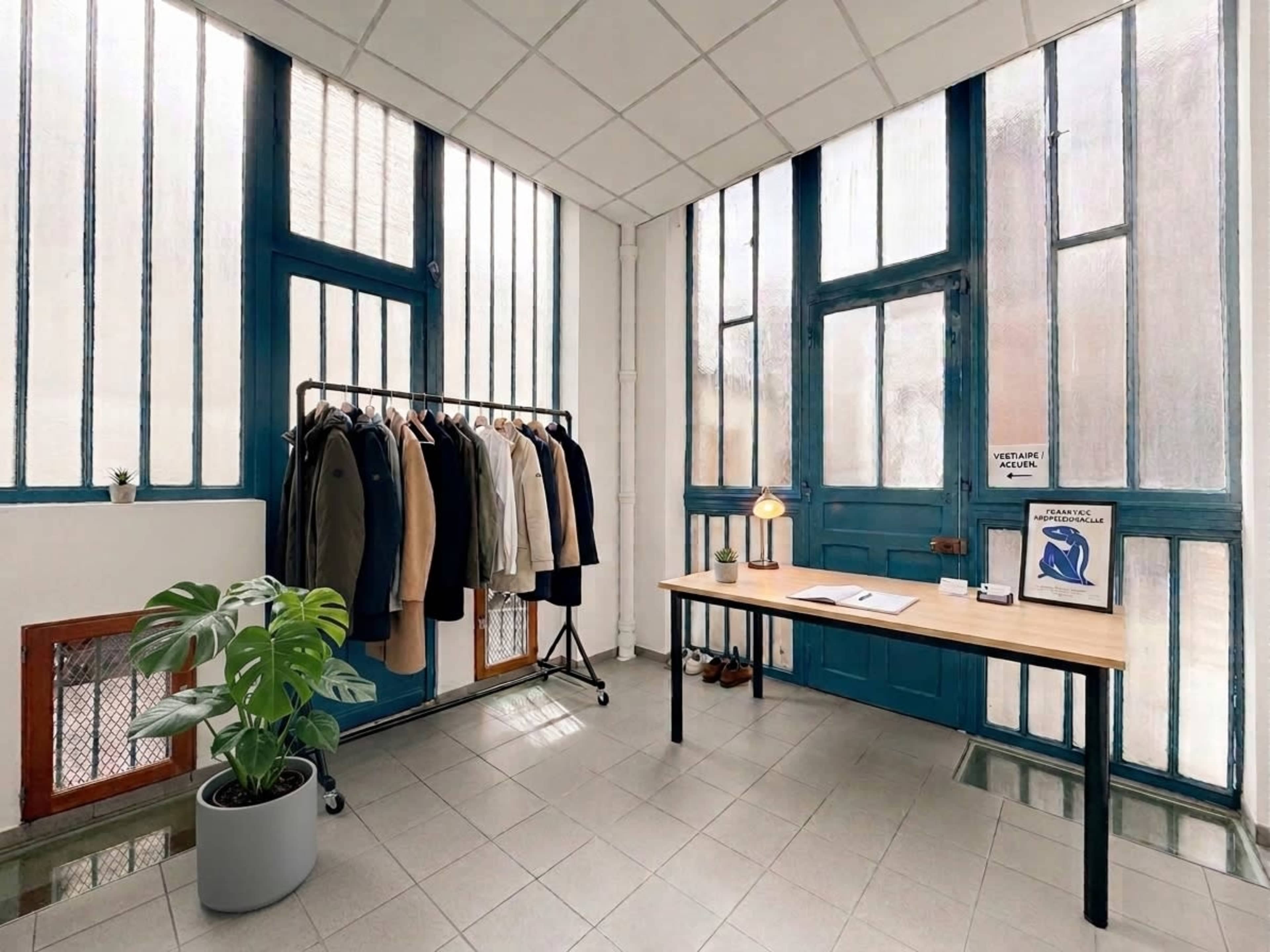 Grand studio lumineux et modulable Image in St Blaise, Paris