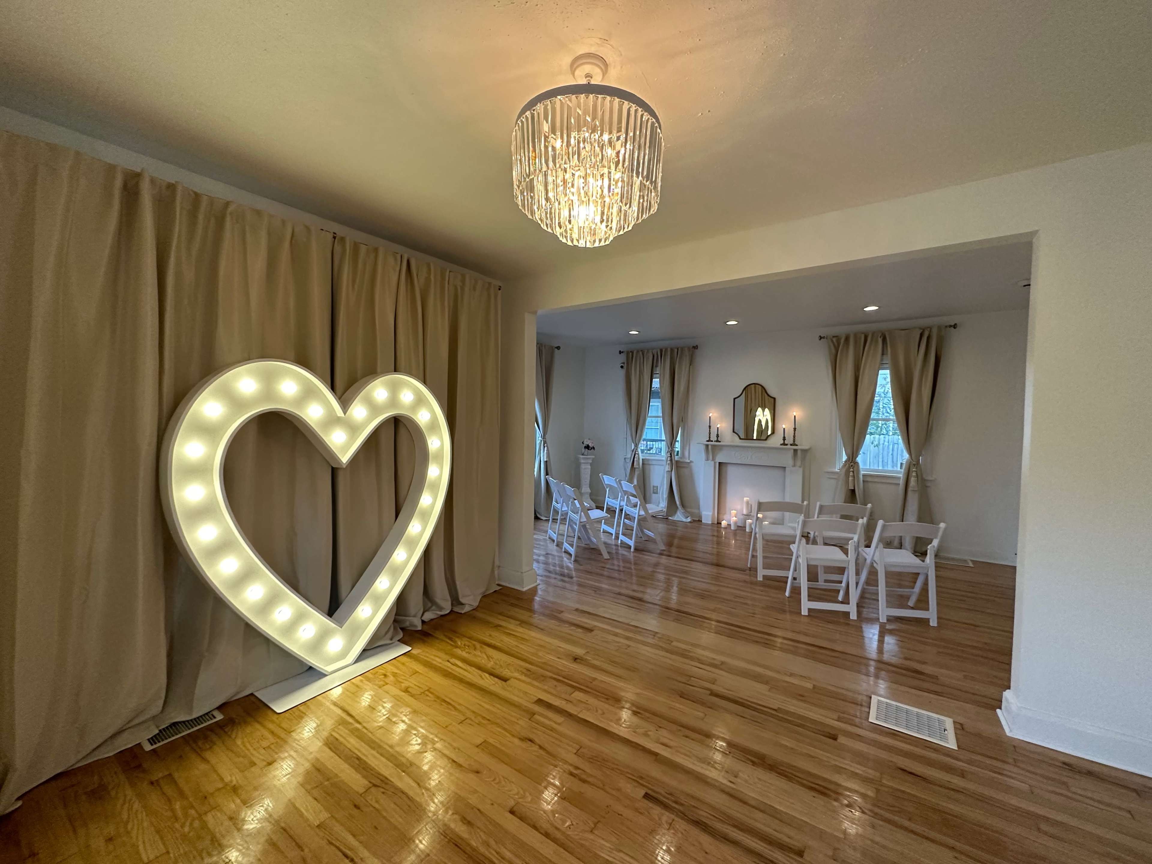 White Velvet Wedding Chapel Image in Germantown, Nashville, TN