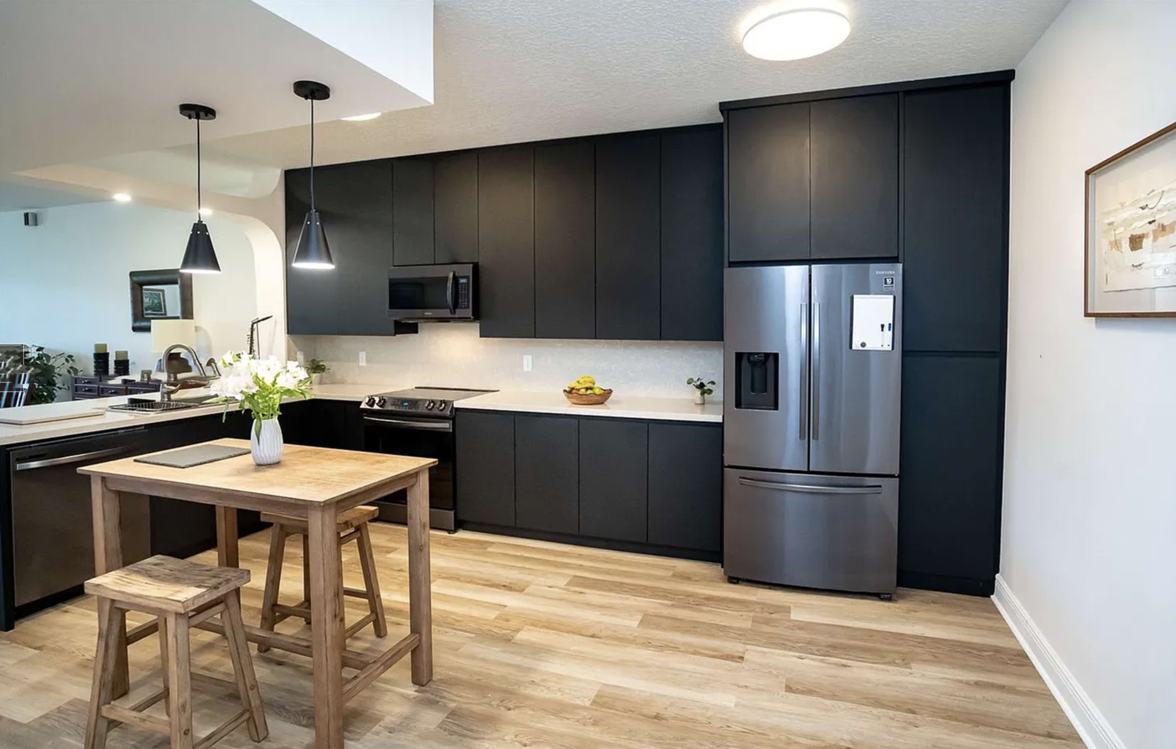 Artful Apartment with Sleek Minimalist Kitchen Image in Doral, Doral, FL