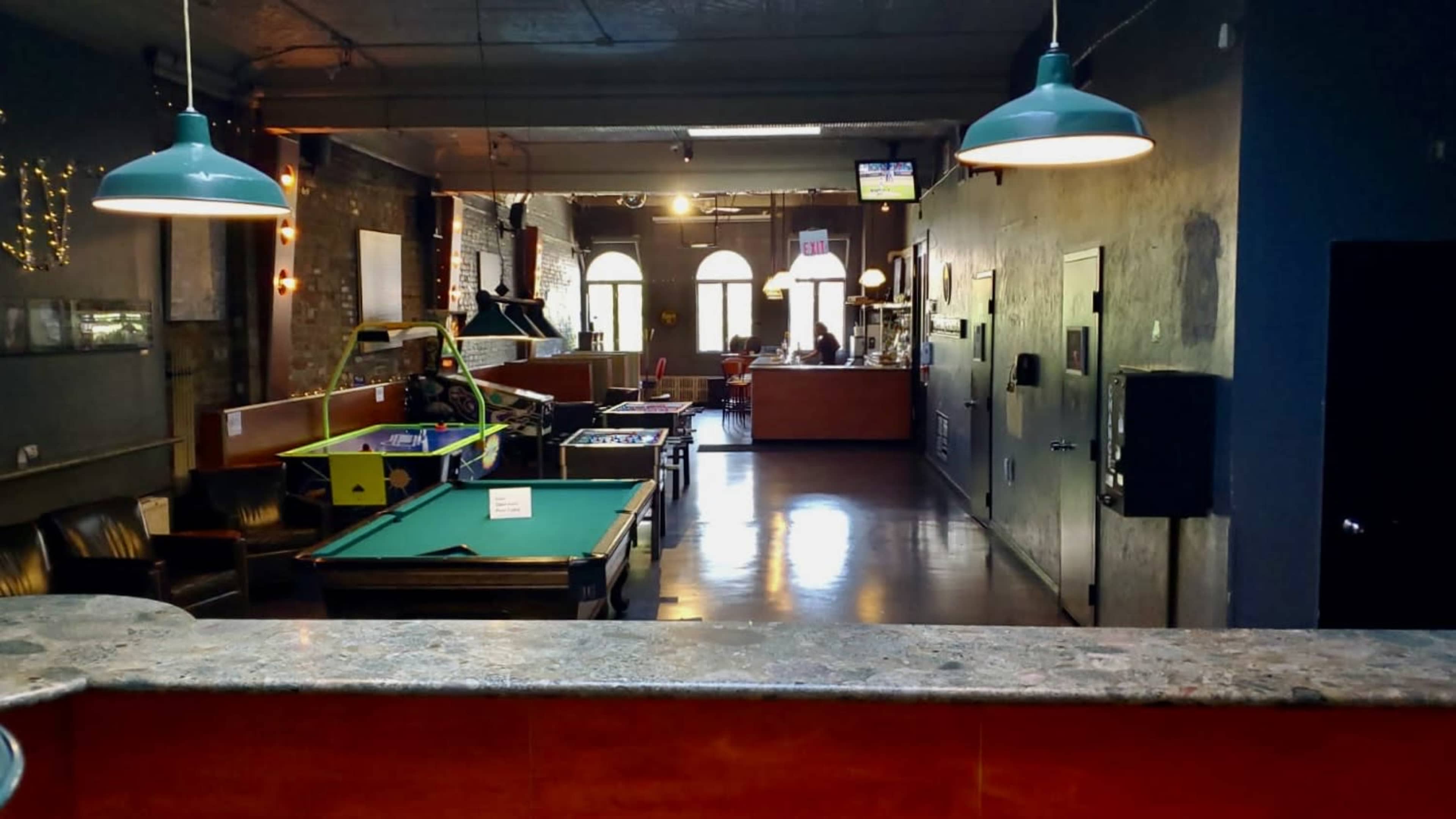 Classic Pool Hall w/vintage pool tables Image in Downtown Toronto, Toronto, ON