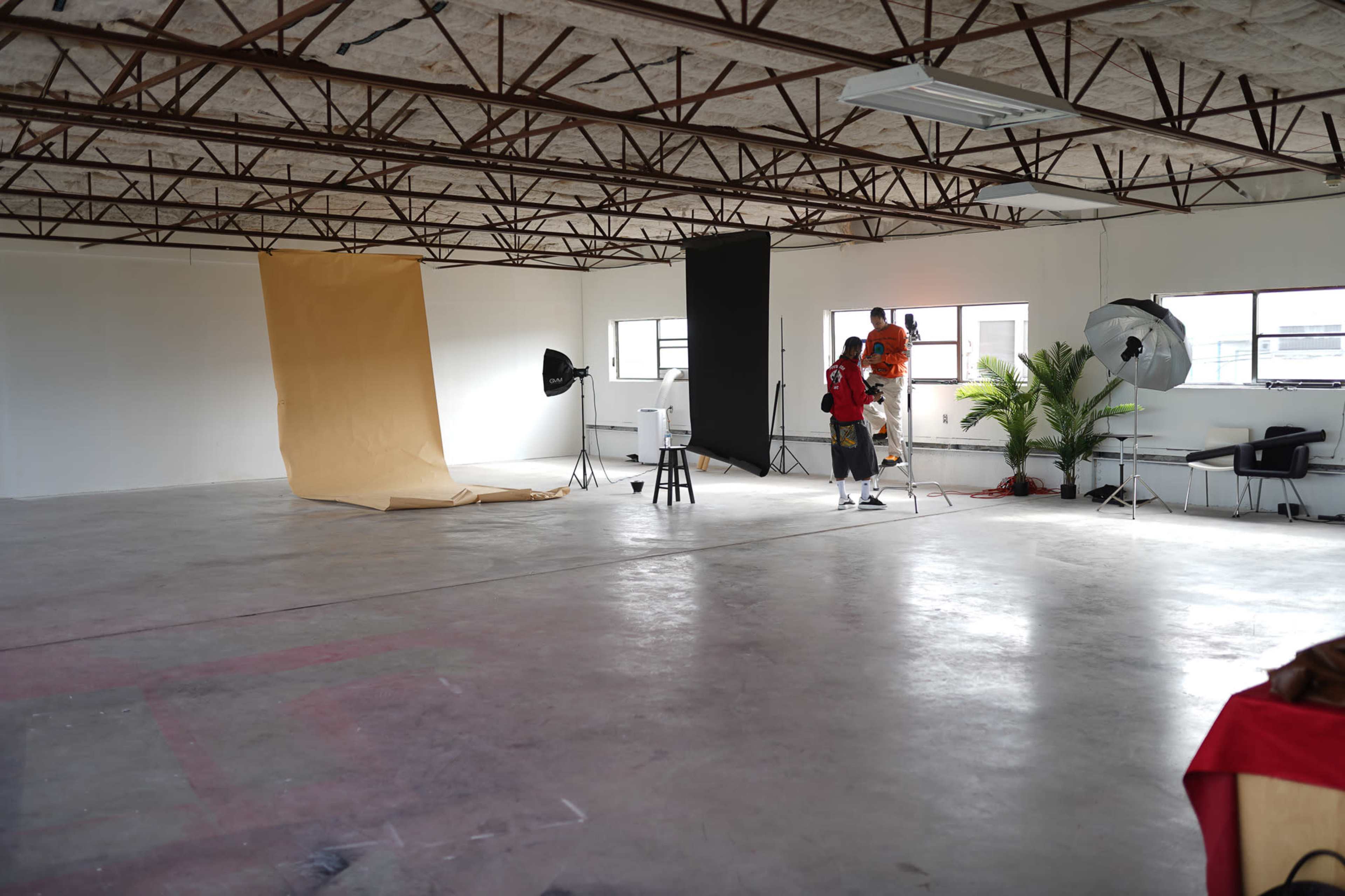 Industrial Natural Light Studio with Backdrops, Stafford, TX ...