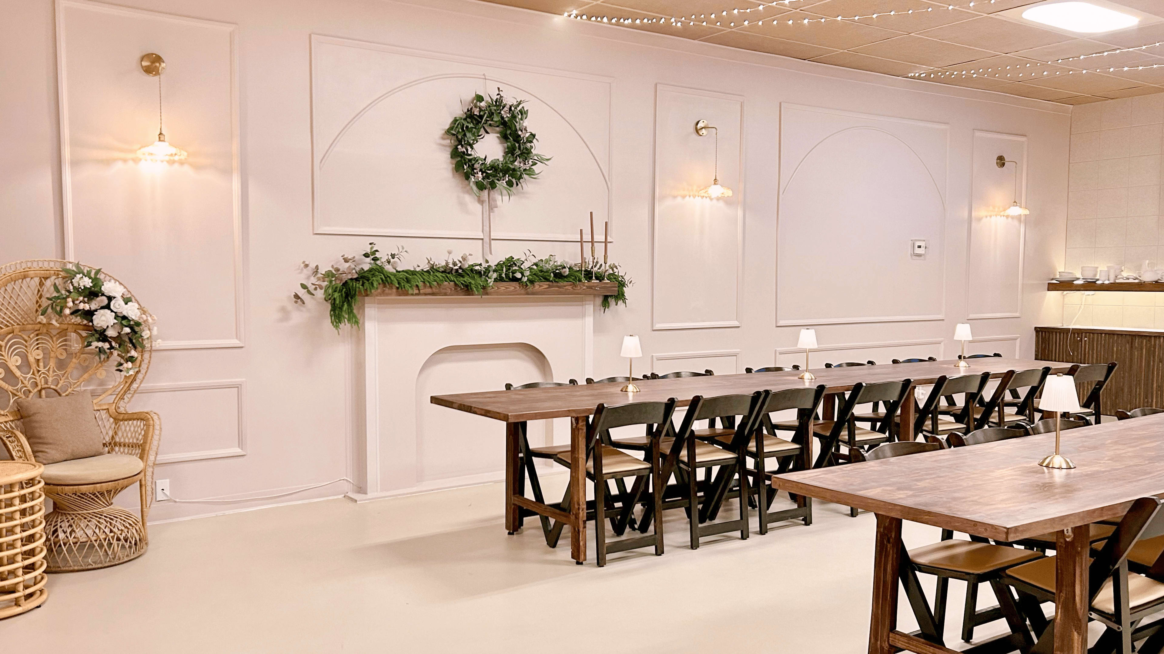 Blush Pink Boutique Event Studio Image in Sherwood Forest & Thistle Development, Anaheim, CA