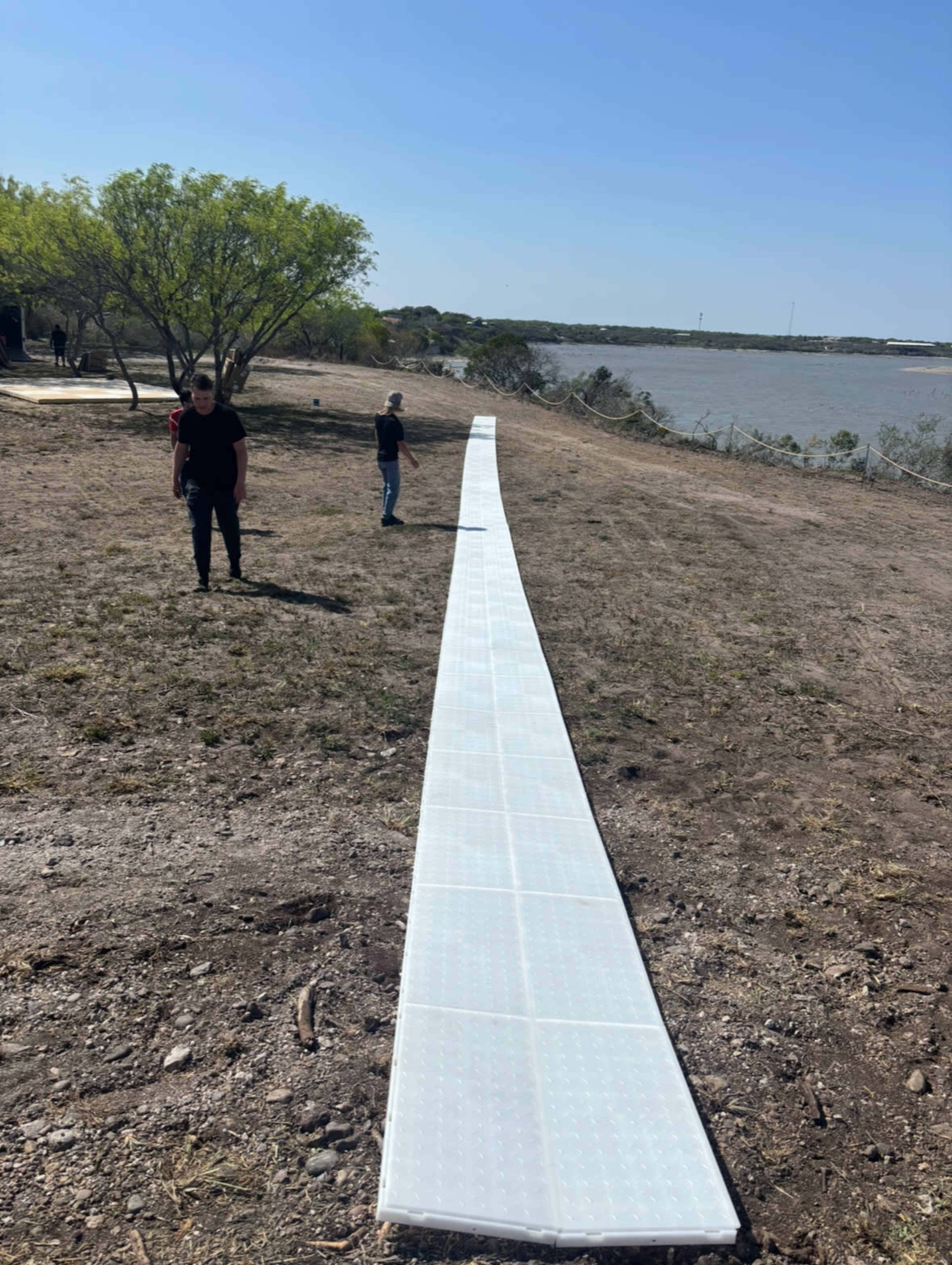 Hilltop overlook Lake Corpus Christi Image in , Sandia, TX