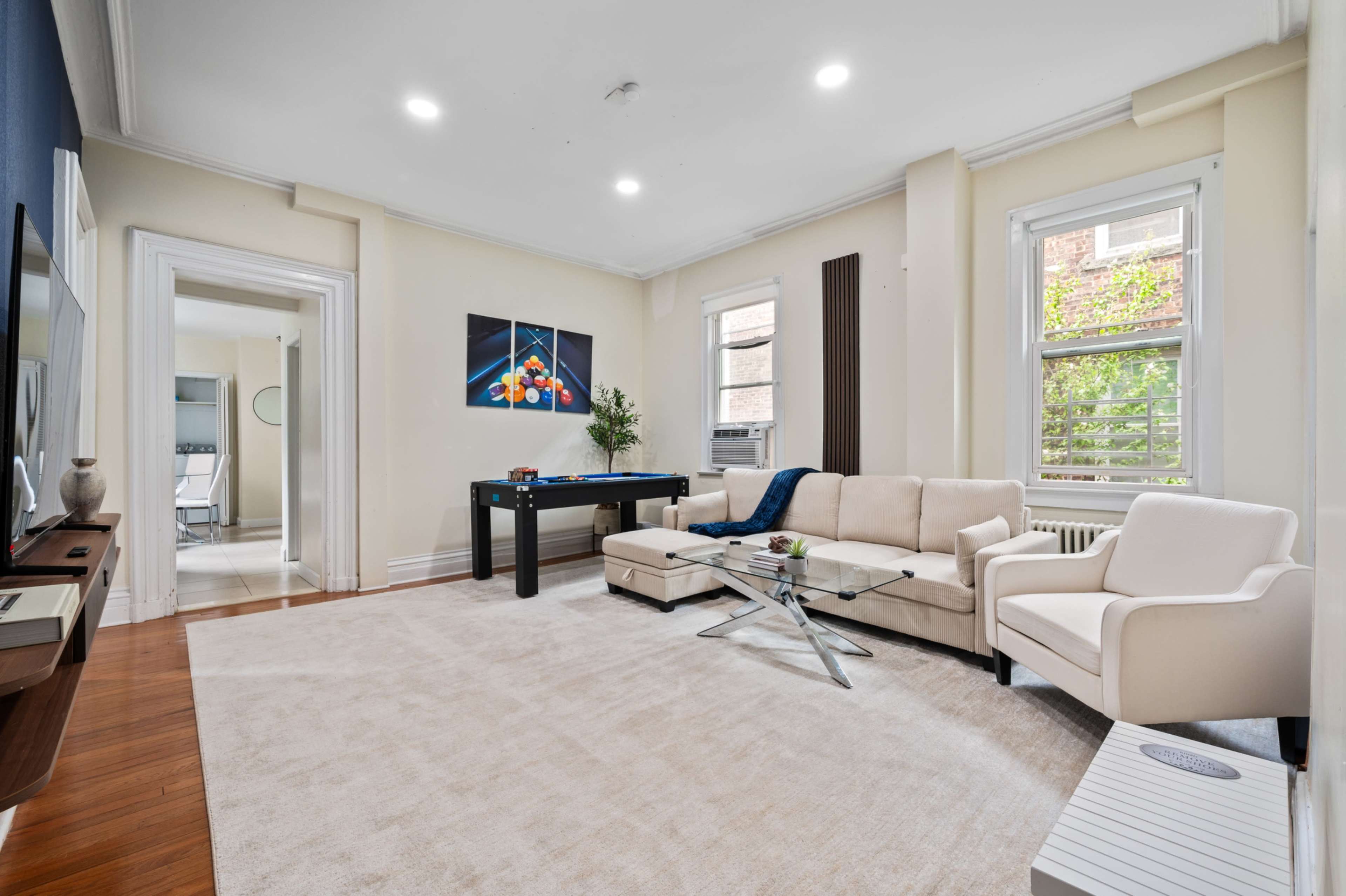 Spacious Modern Home-Pool Table, Backyard, BBQ, Parking Image in West Side, Jersey City, NJ