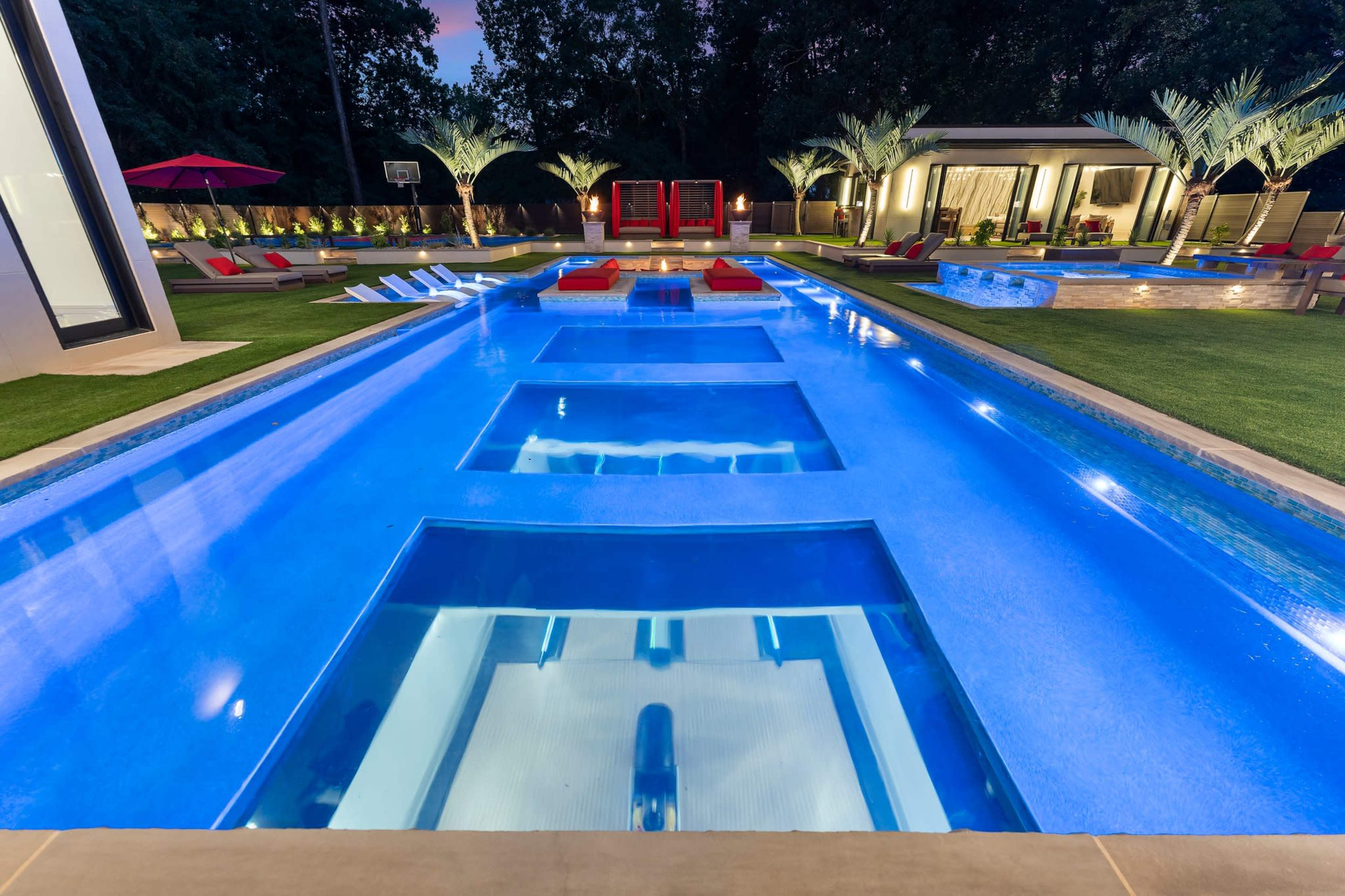 Modern Buckhead Estate with Luxury Pool and Backyard Image in Buckhead, Atlanta, GA