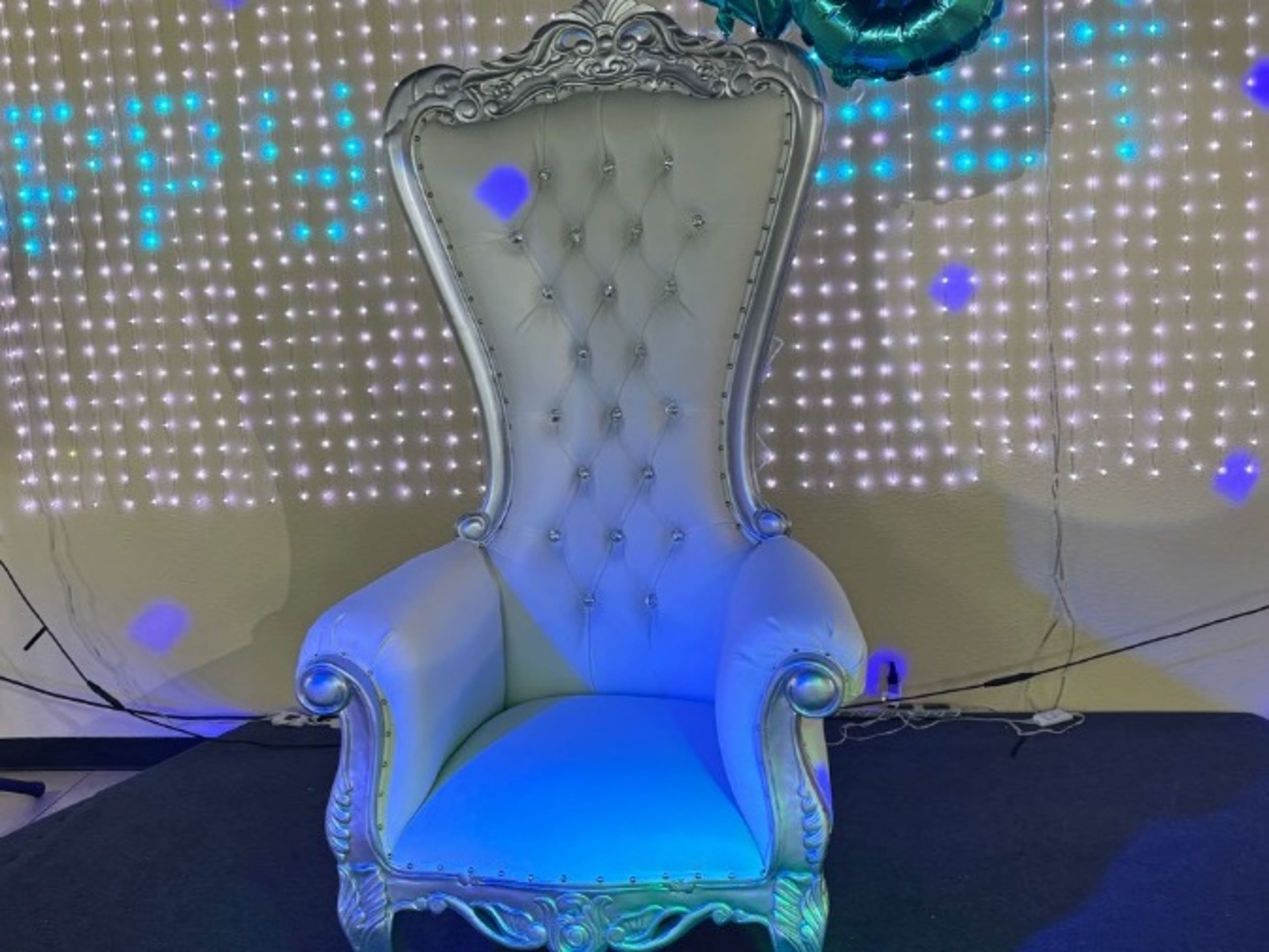 Throne Chair (silver)