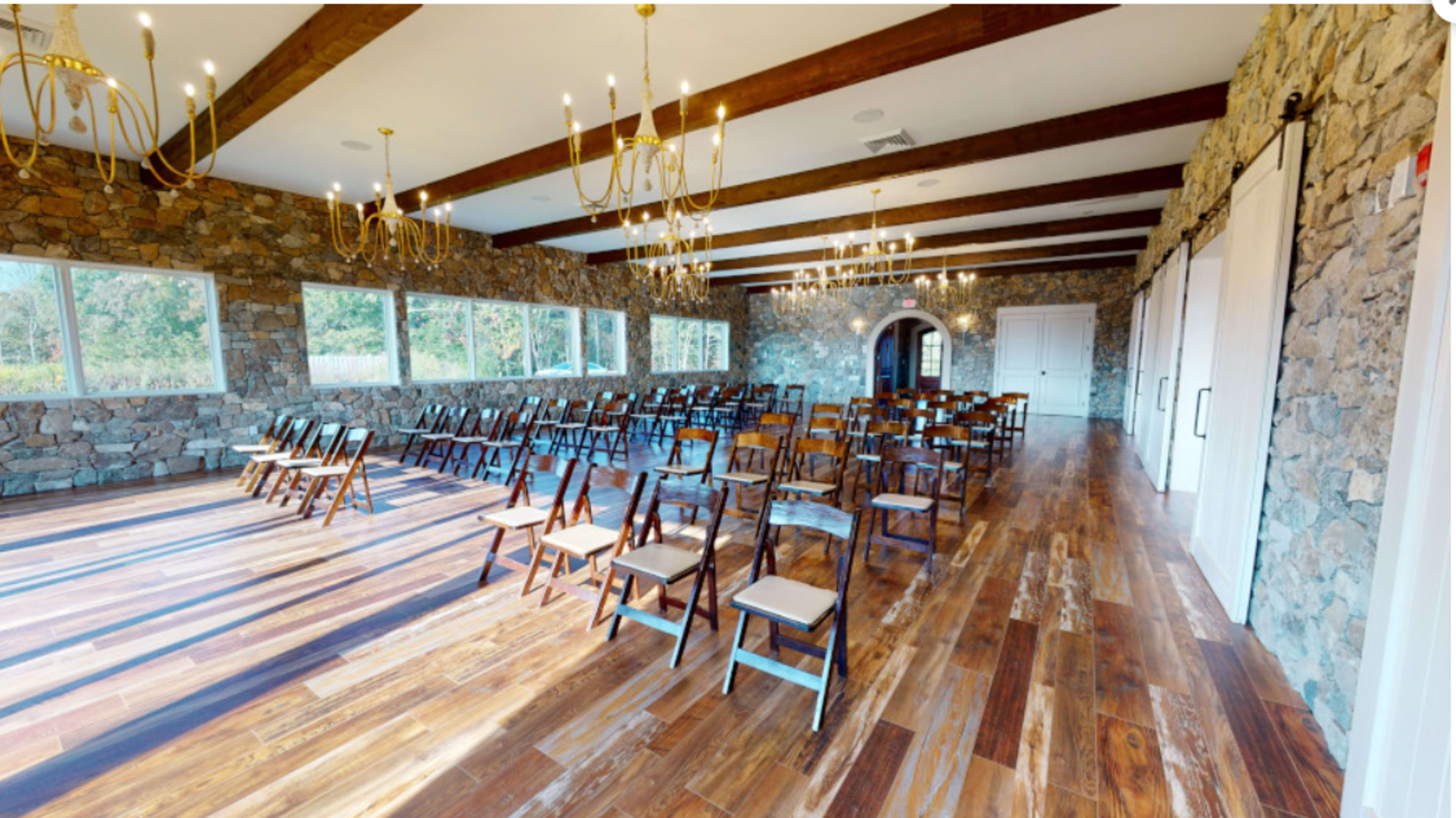 Event Space in a Boutique Lodge with lodging and a restaurant available - The Stone Room Image in Westfield, Westfield, NC