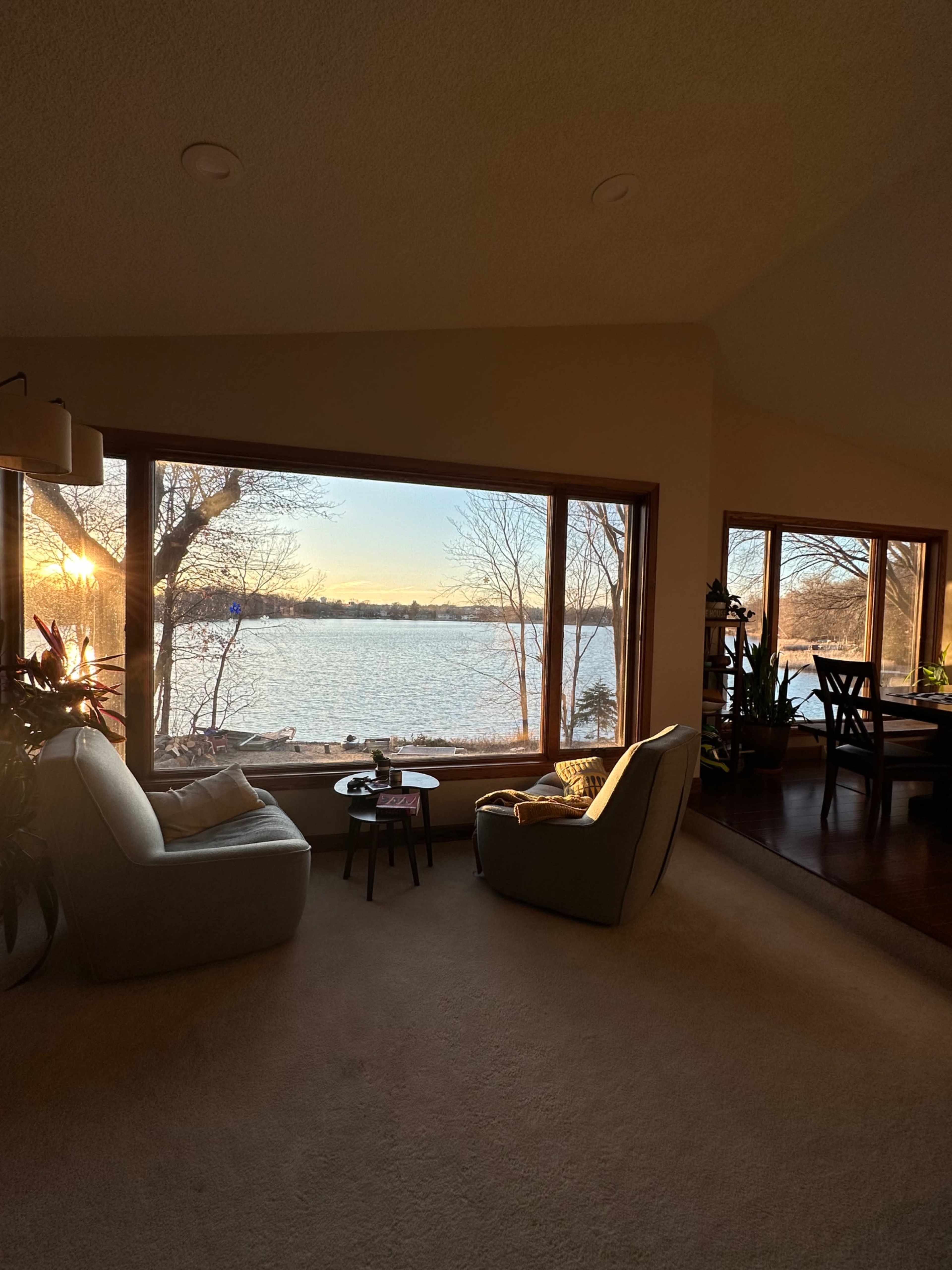 Modern mid century lake home Image in Circle Pines, Circle pines, MN