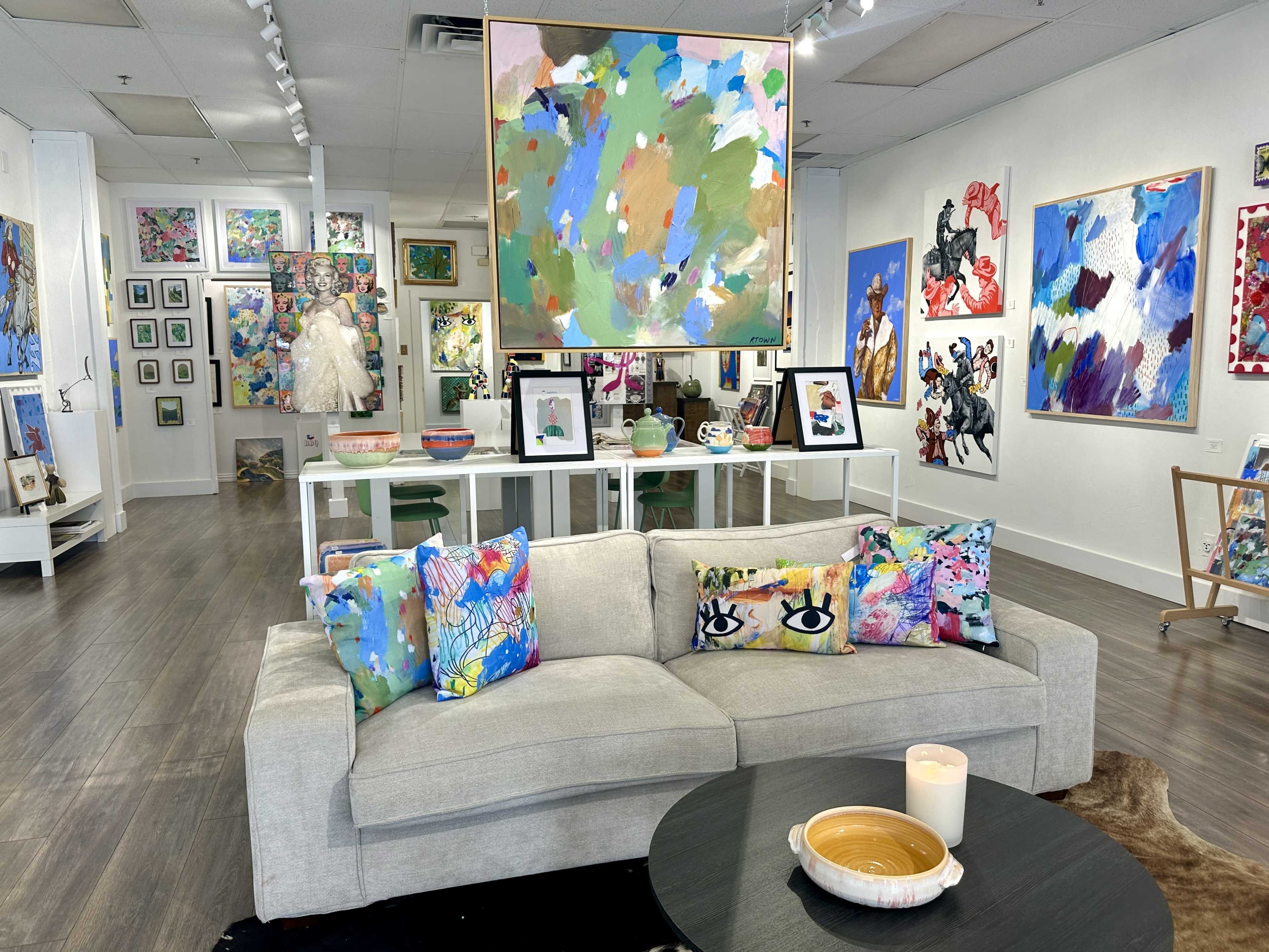 Vibrant Art Gallery in Historic Downtown Grapevine Image in Grapevine, Grapevine, TX