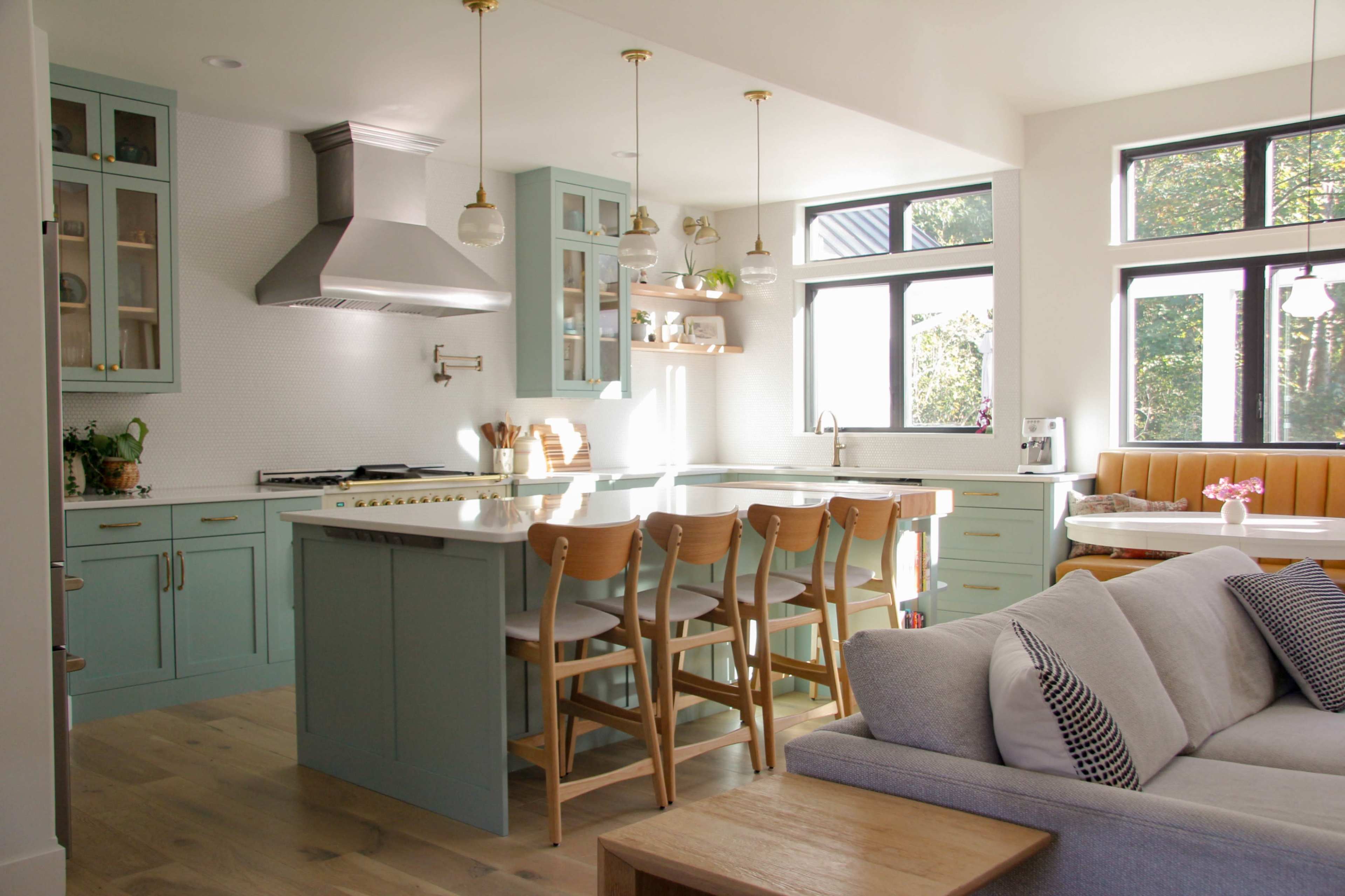Beautiful & Timeless Light Filled Modern Farmhouse Kitchen Image in Geneva, Bellingham, WA
