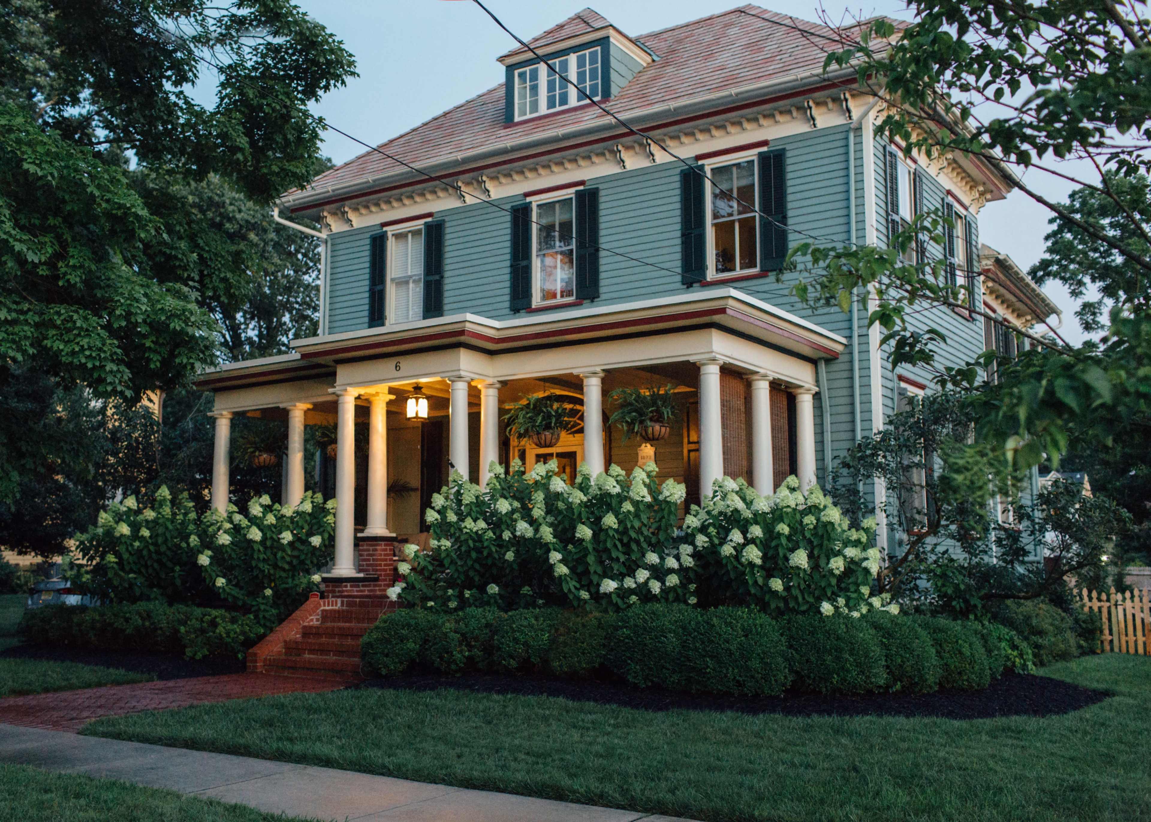 Old Victorian Home with large front porch Image in Wenonah, Wenonah, NJ