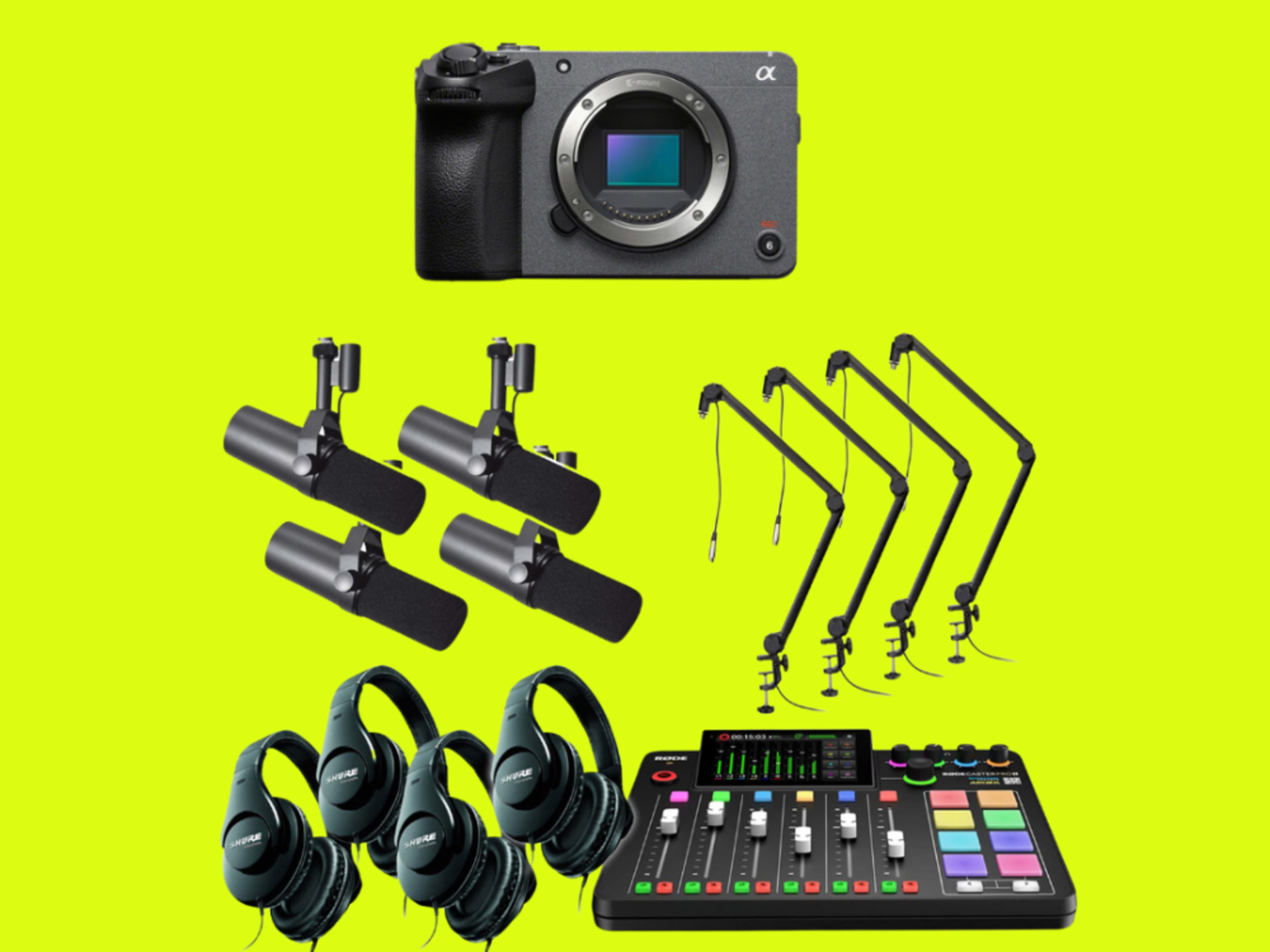 1 Camera Angle + Audio Recording + Producer