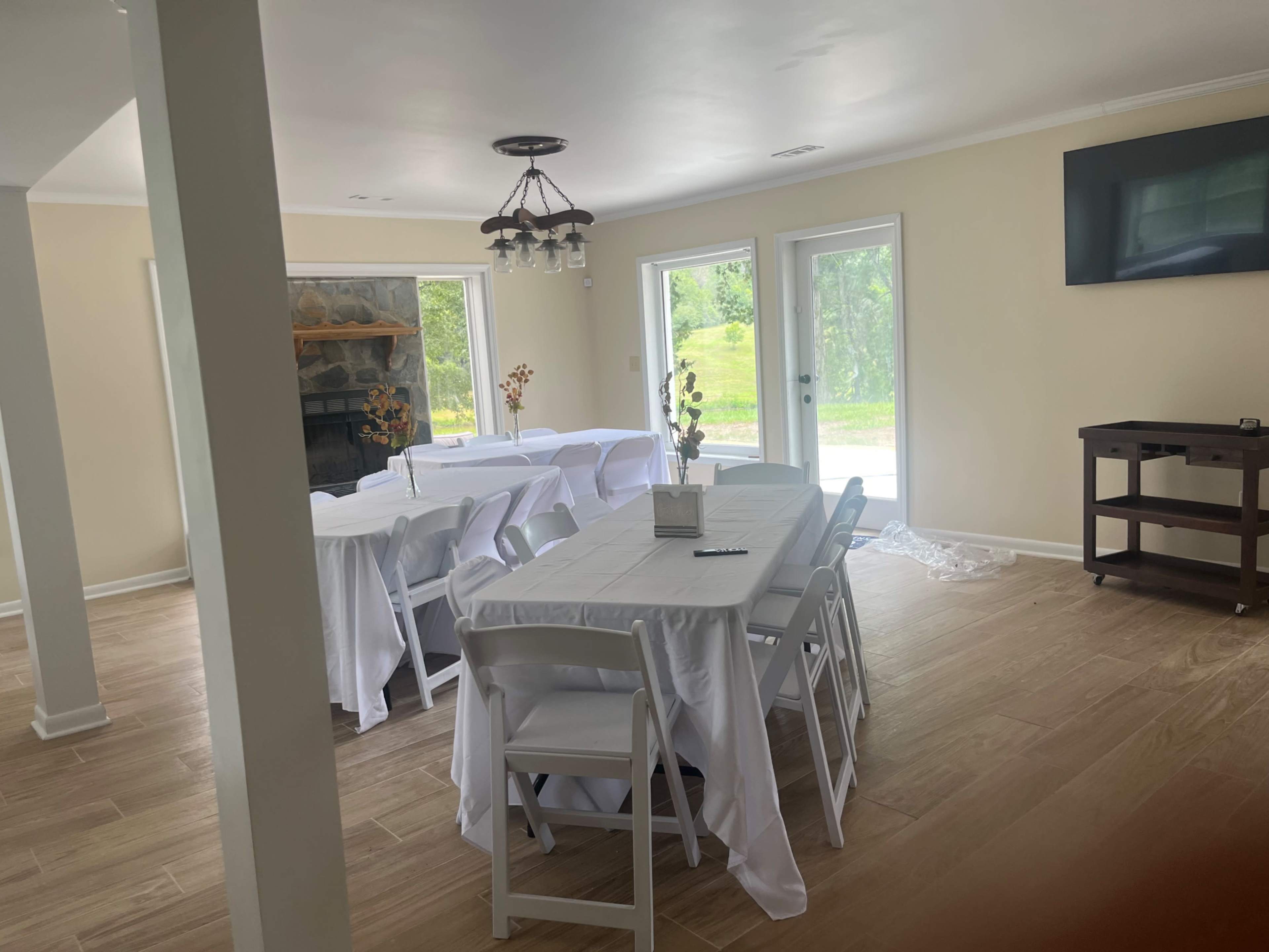 Country, Serene, Private, Renovated Farm House and horse stable on 20 acres with pond view and rolling hills Image in , Macon, GA