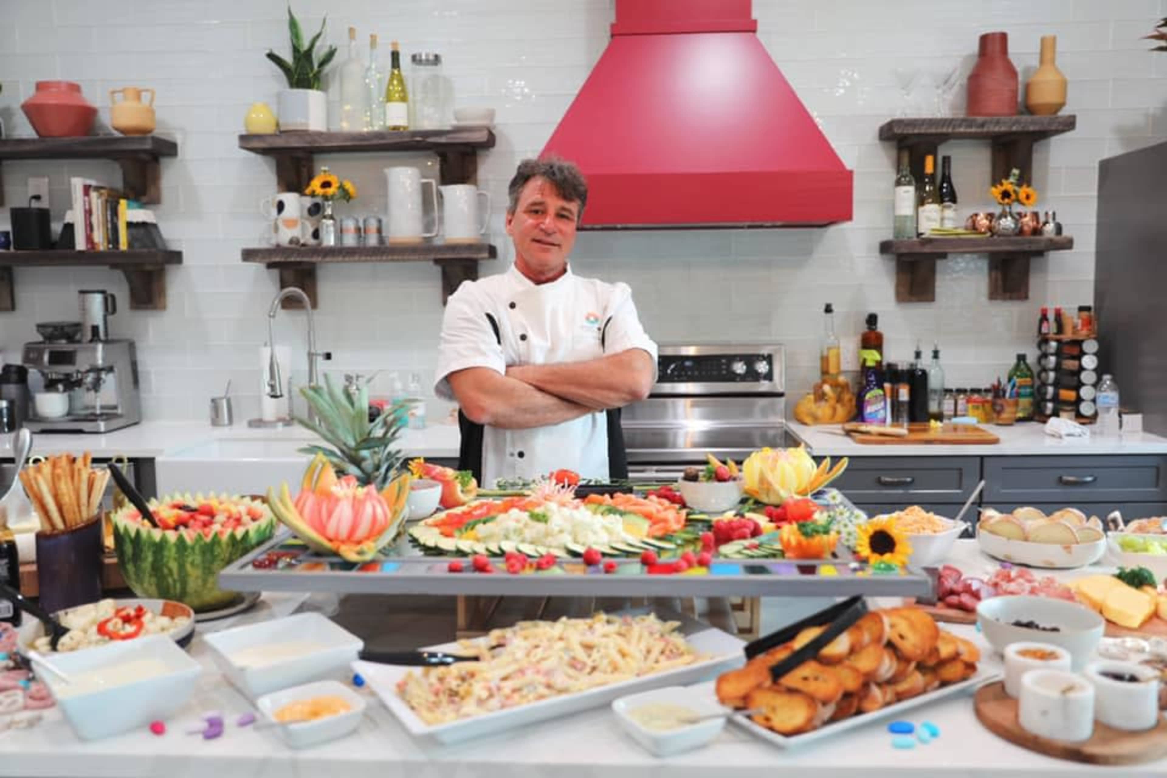 Boutique Video Production & Photography Studio in Clearwater | Commercial Kitchen Video Space, Budoir Space, Personal Branding, With 3 Backdrops & White Brick Wall Image in Clearwater, Clearwater, FL