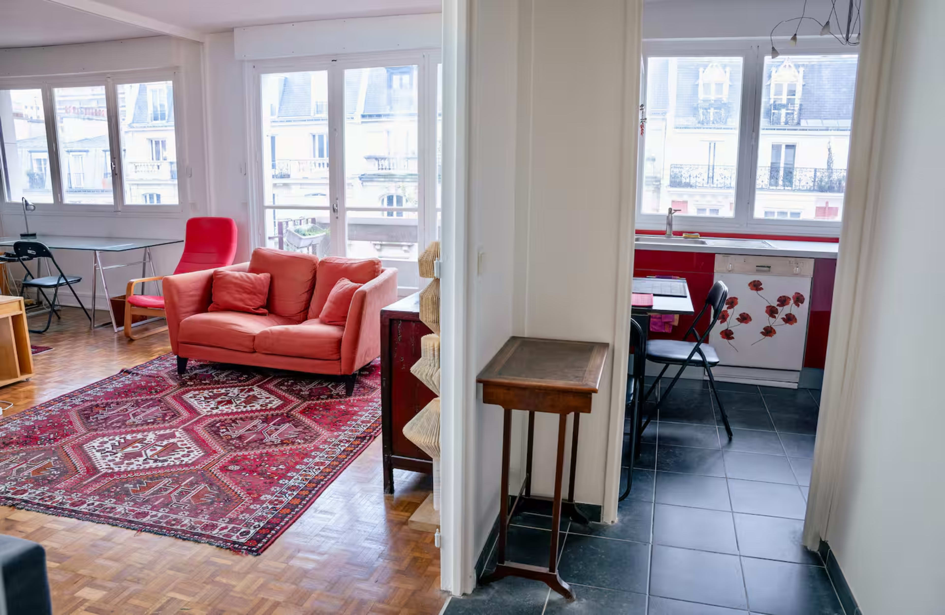 Appartement lumineux 12ème avec balcon pour tournage/shooting Image in Picpus, PARIS 12