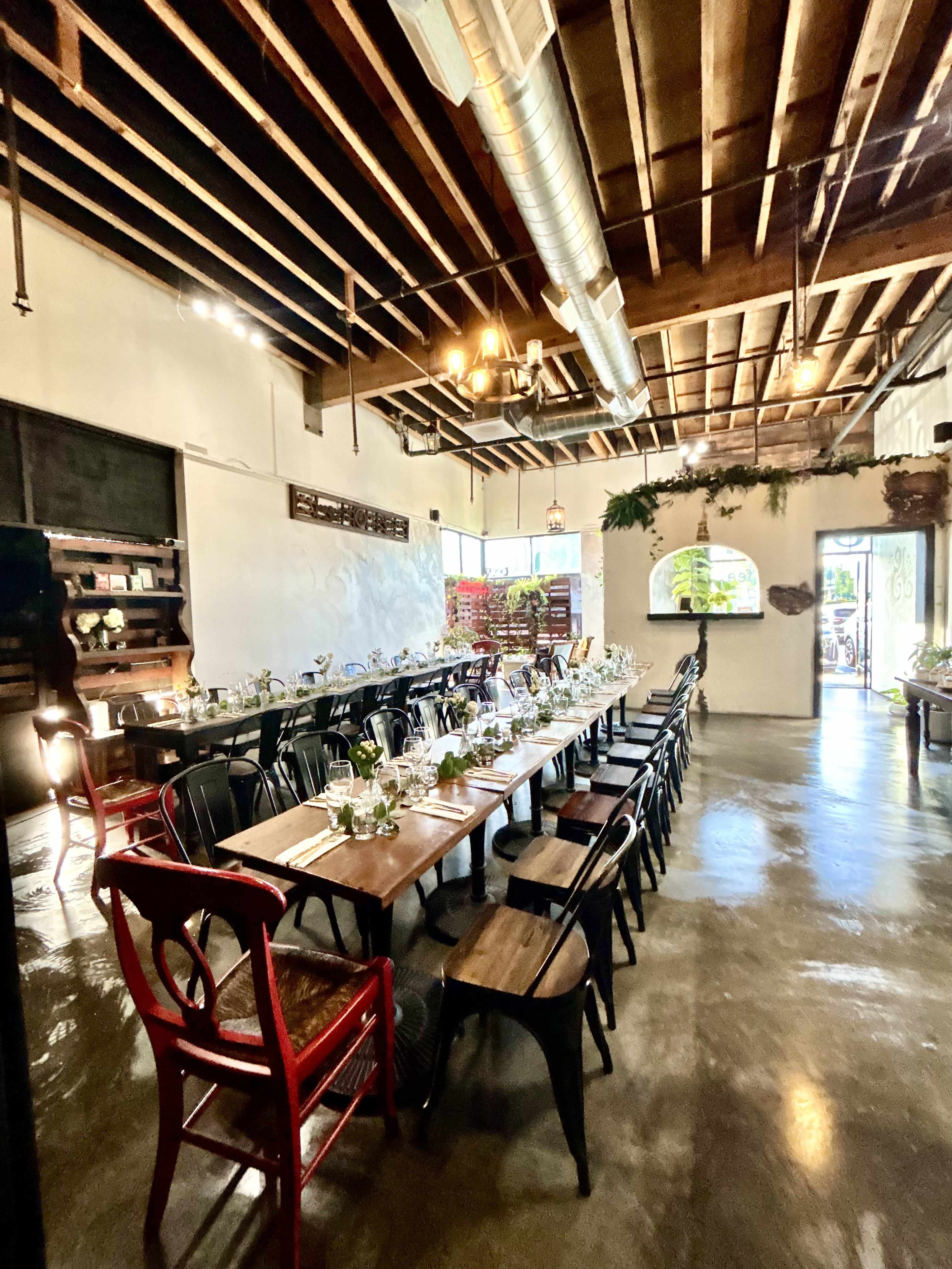 Airy Artisan Café with Urban Loft Vibes & Vintage Charm Image in Anaheim Hills, Anaheim, CA