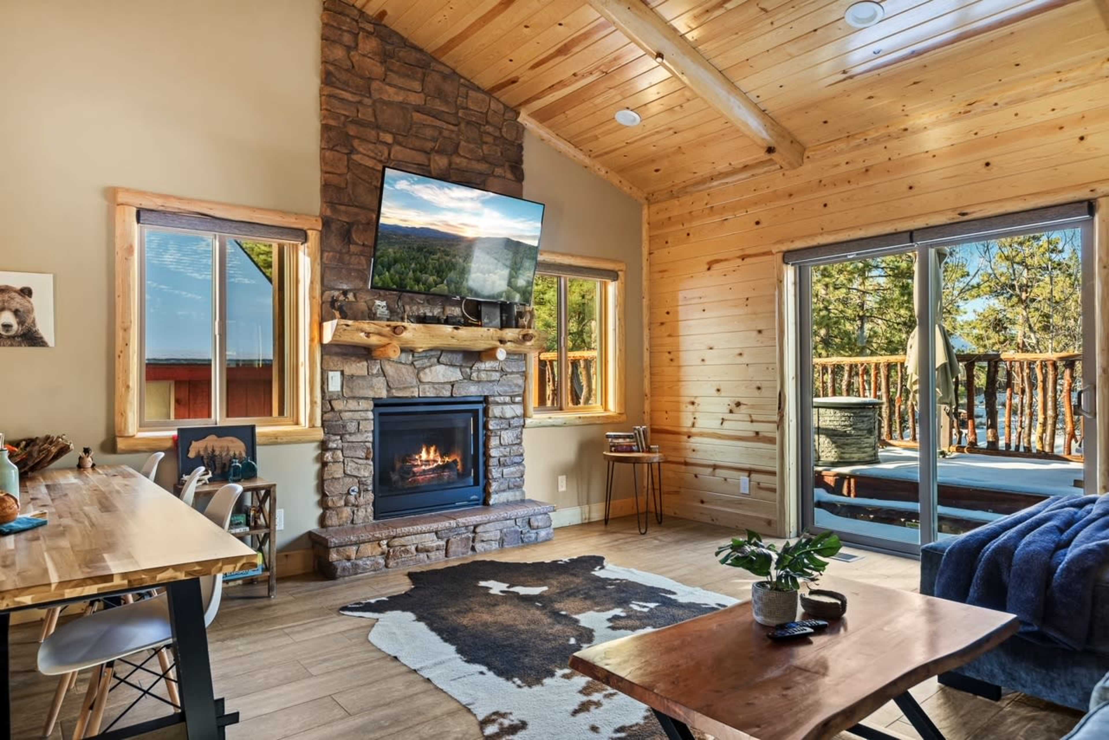 Modern Rustic Luxury Cabin in Big Bear Lake Image in Big Bear Lake, Big bear lake, CA