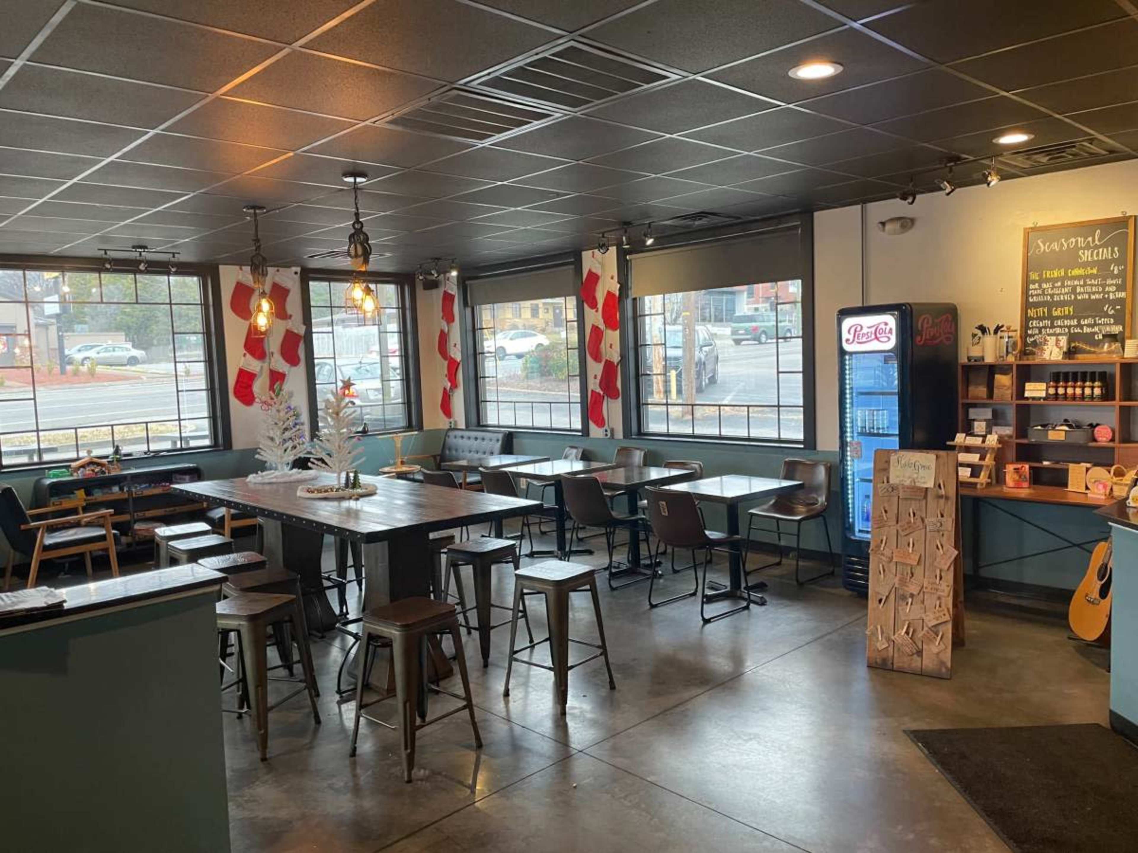 Warm, bright coffee shop and cafe near Downtown Nashville and BNA Image in Donelson, Nashville, TN