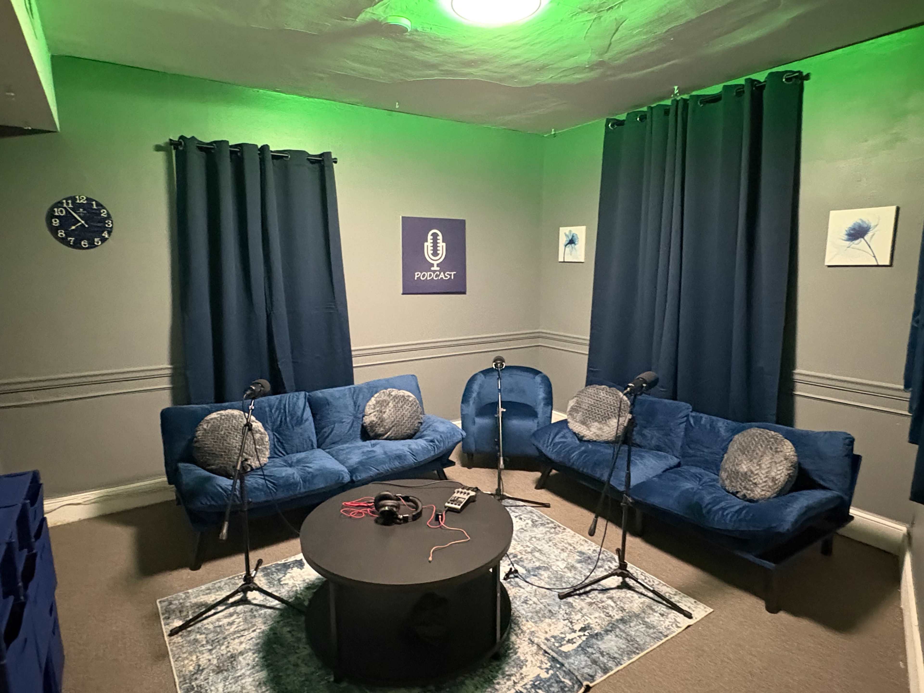 Commercial Podcast Studio Located in the Germantown Neighborhood of Philadelphia Image in Northwest Philadelphia, Philadelphia, PA