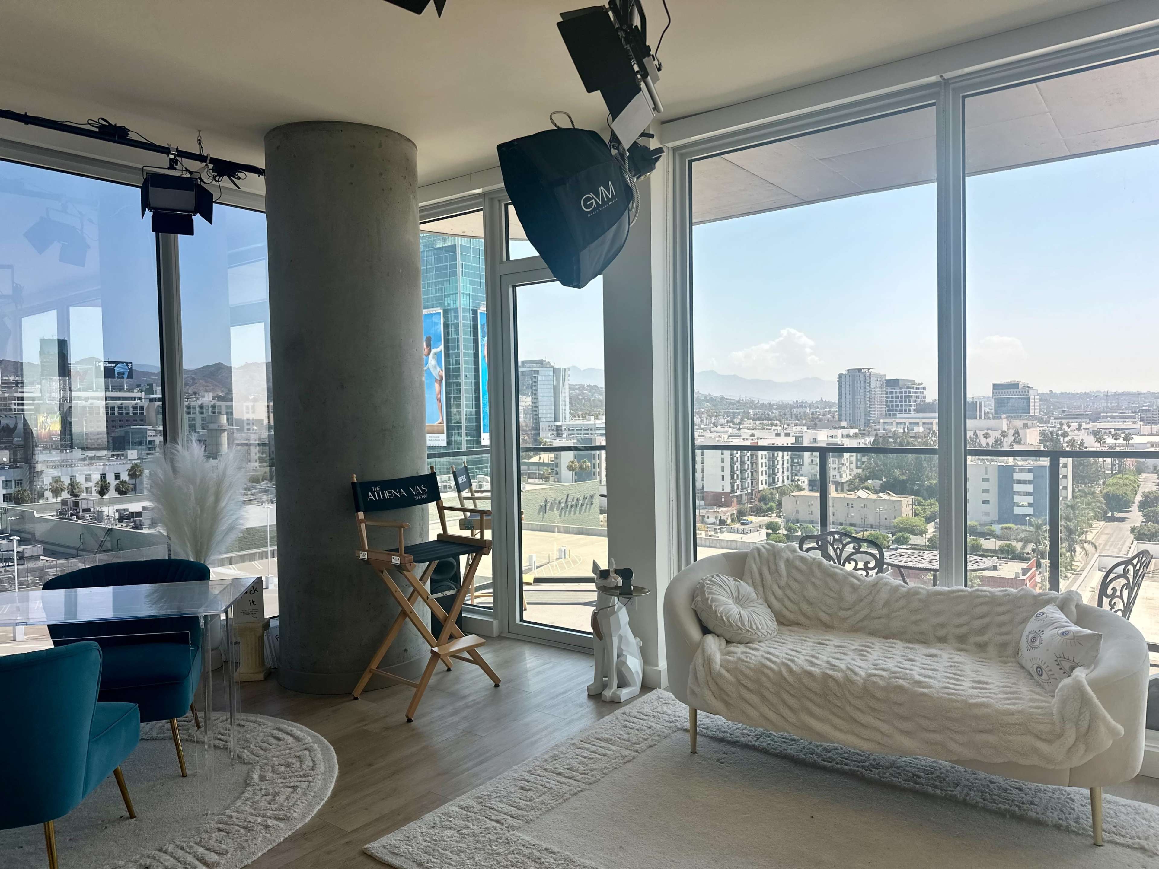 Photo/Video Studio with Hollywood Sign & Views of Downtown Image in Hollywood, Los Angeles, CA