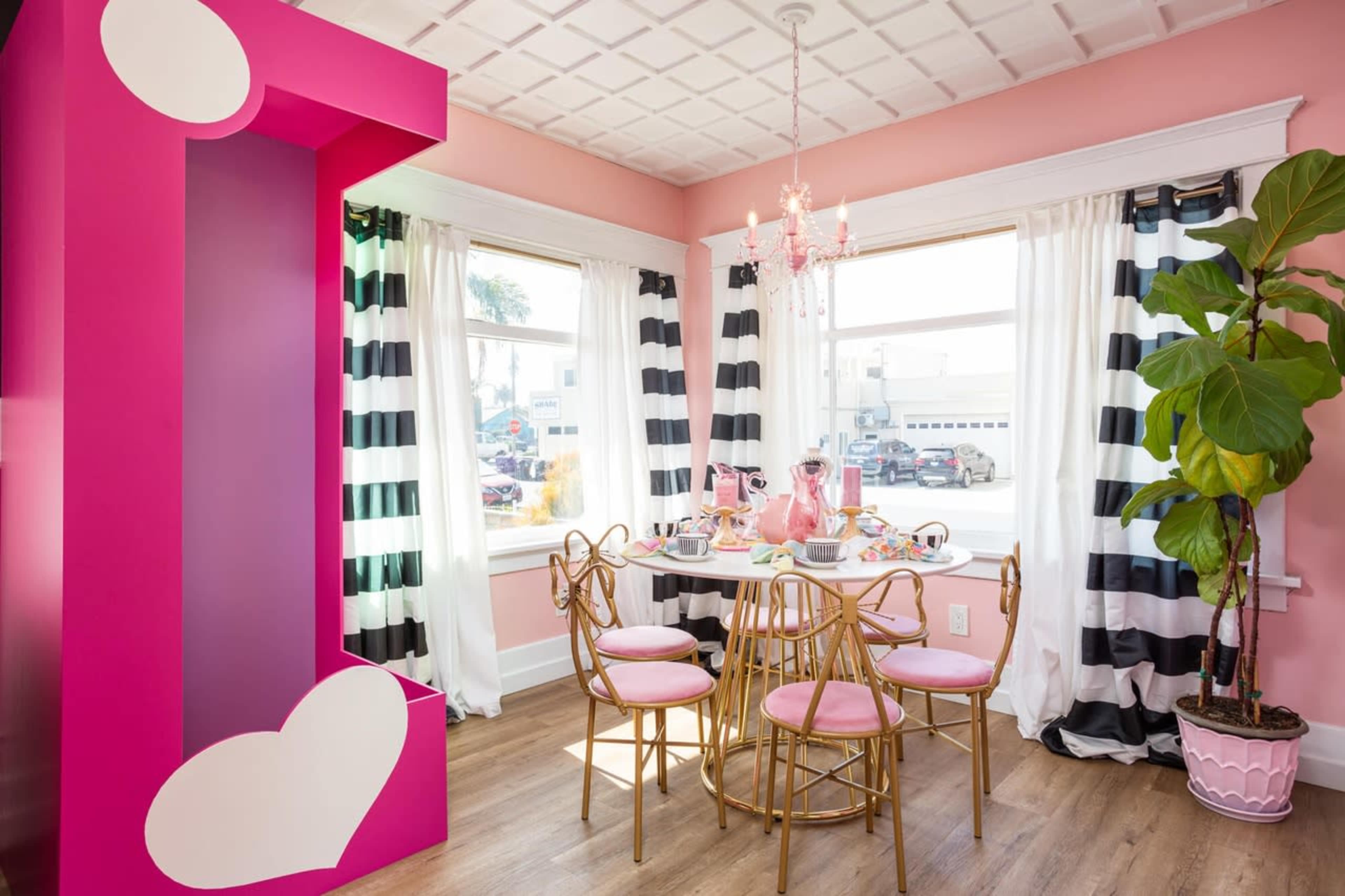 Barbie Themed Event Space -- Perfect for Showers, Birthday parties, Bachelorettes, and more! Image in Rose Park, Long Beach, CA