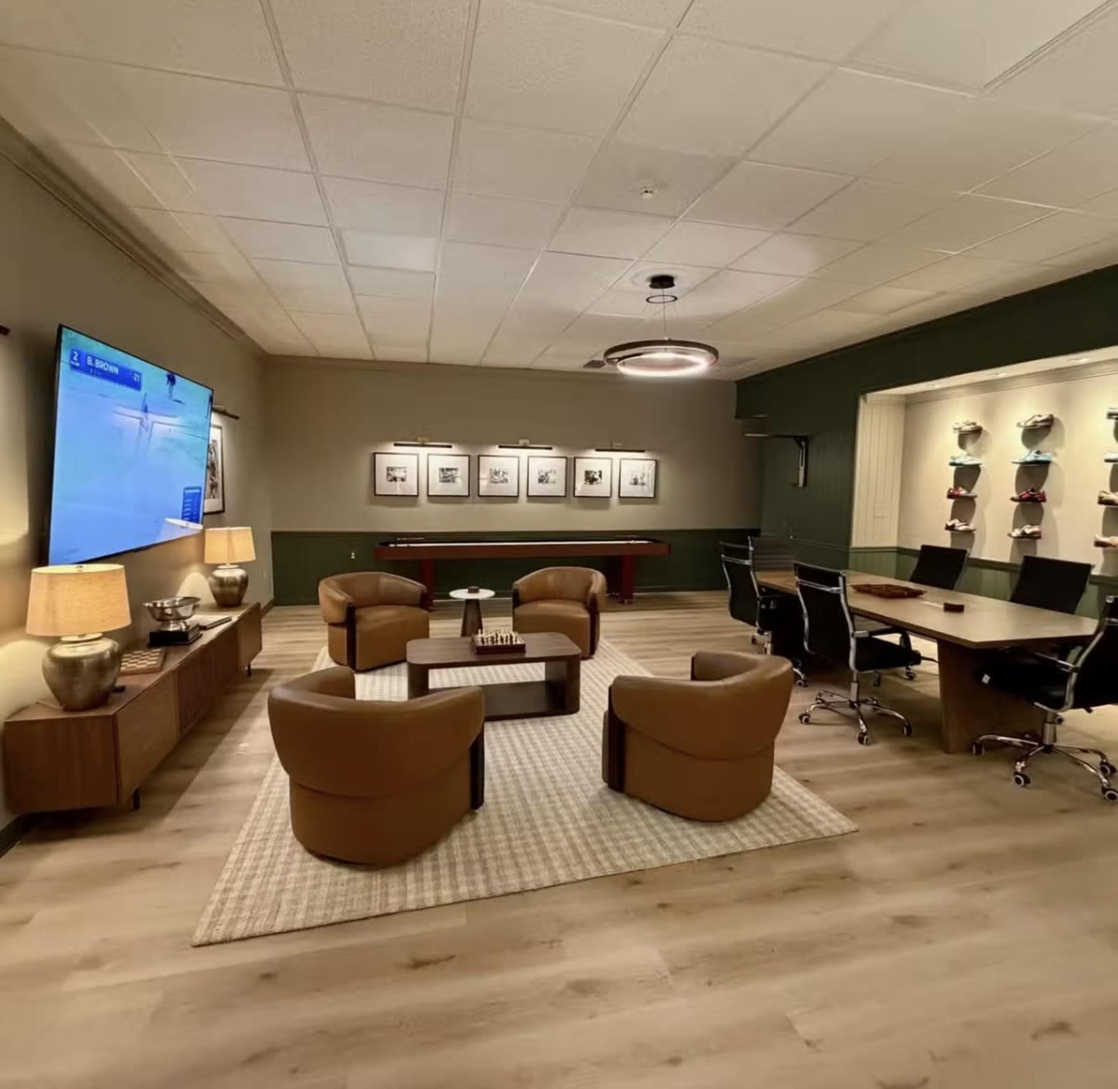 Unique Golf Themed Conference Room Image in Bainbridge Township, Chagrin Falls, OH