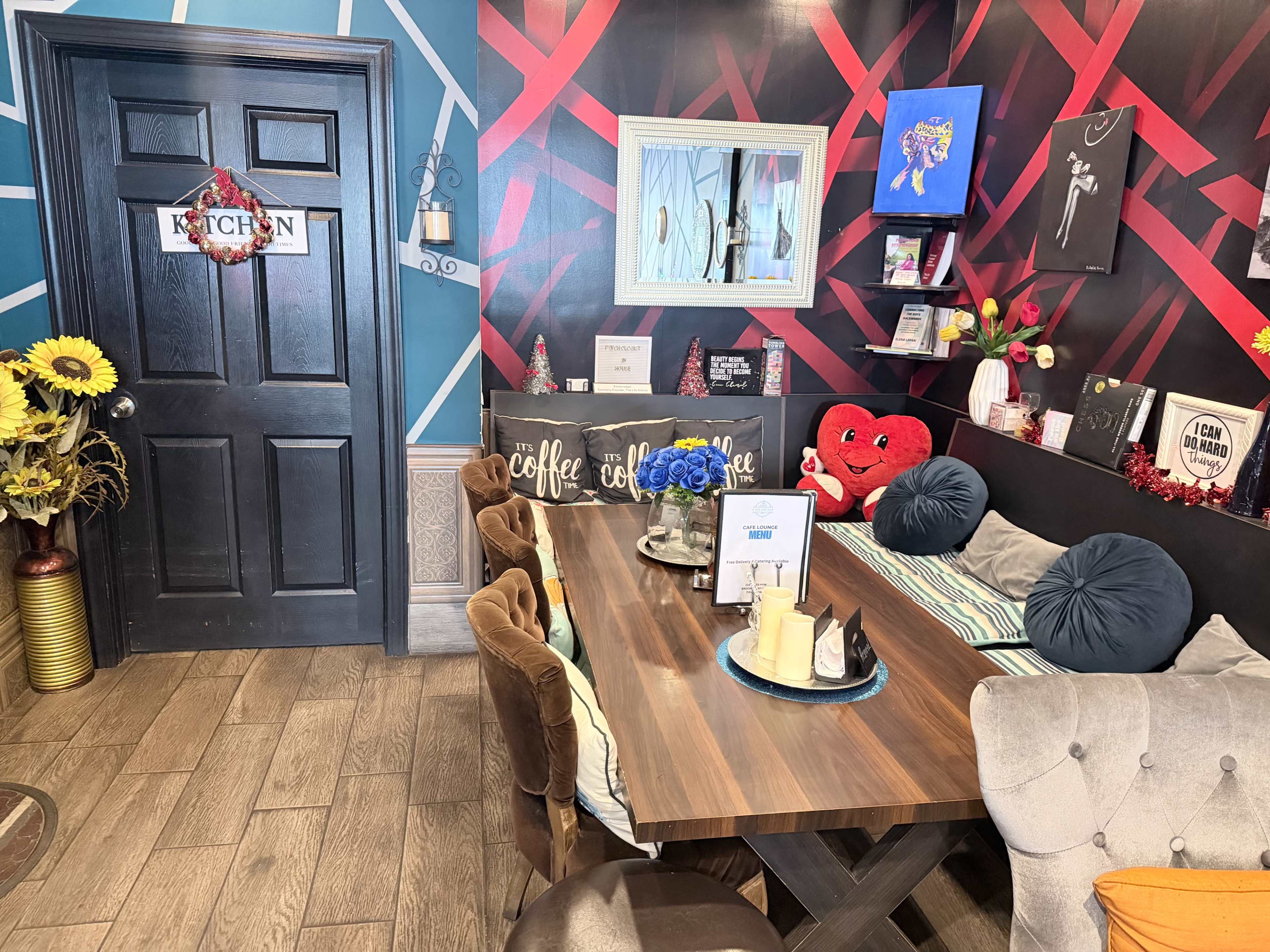 “Private Café Lounge – Brooklyn” Image in Gravesend, Brooklyn, NY