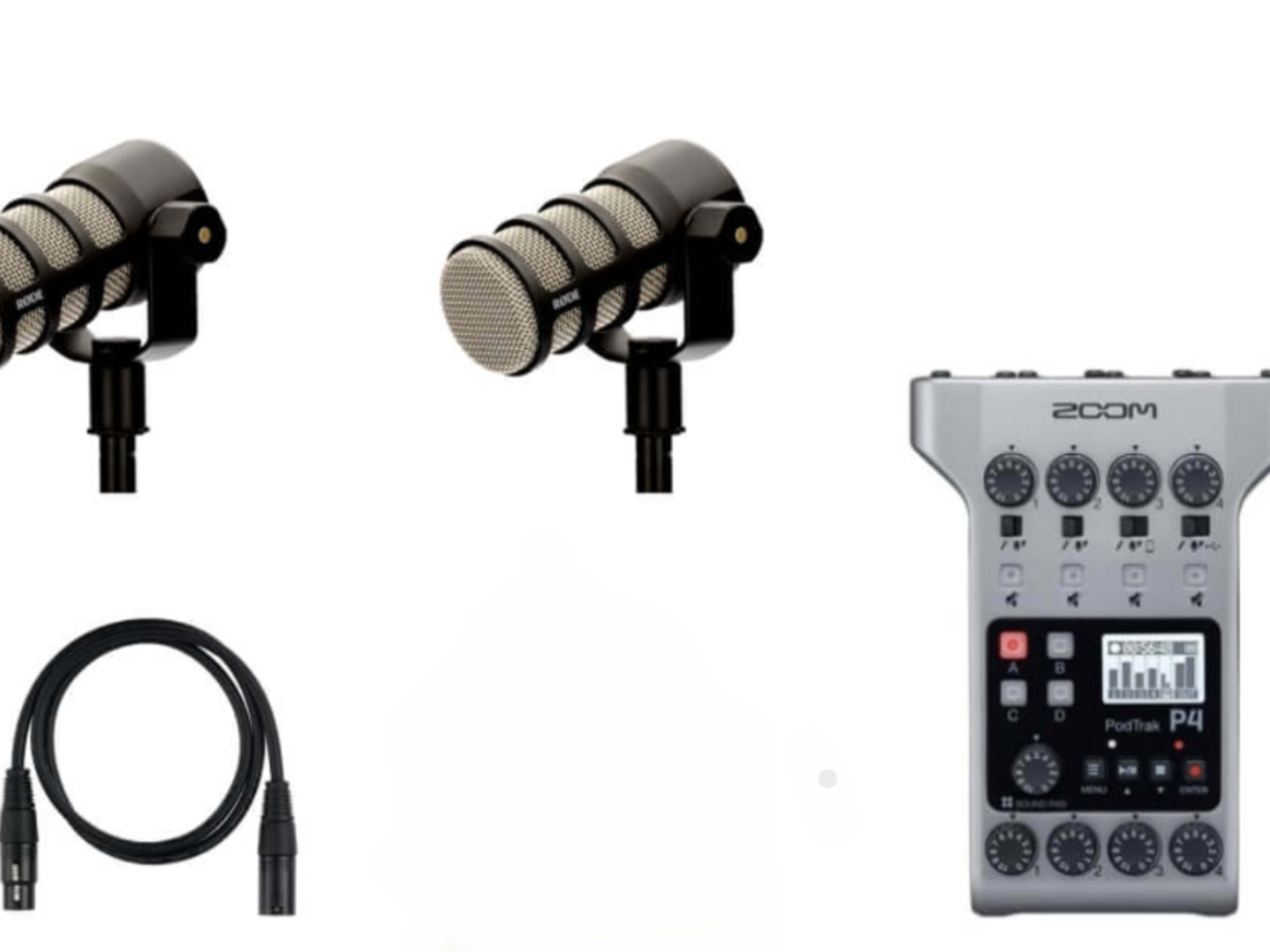 Rode PodMic Microphone Setup