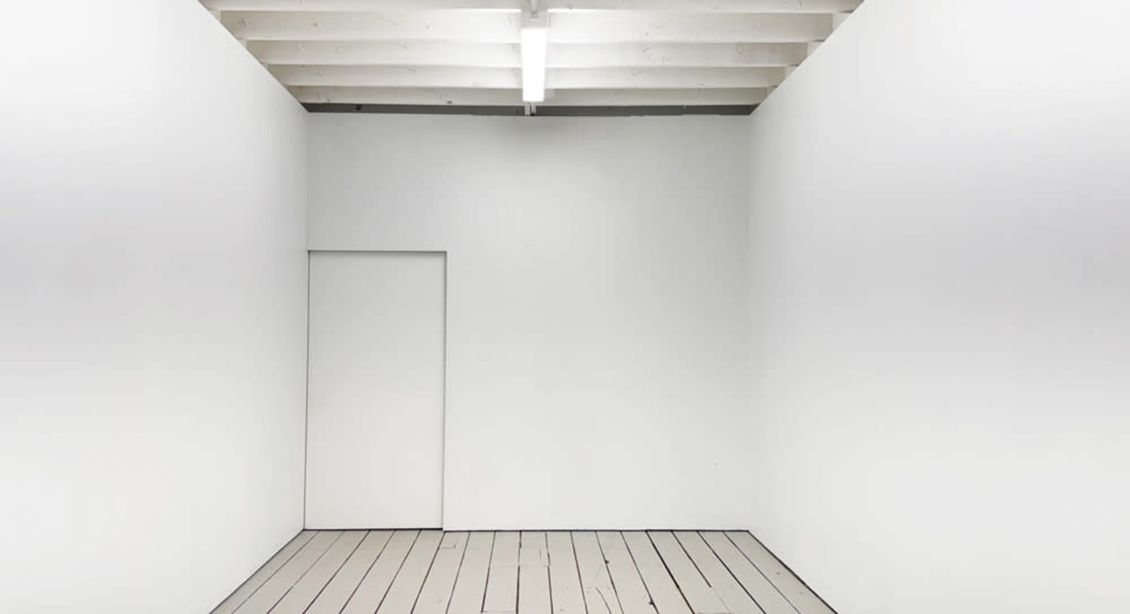 Small white cube art gallery. Image in East Vancouver, Vancouver, BC