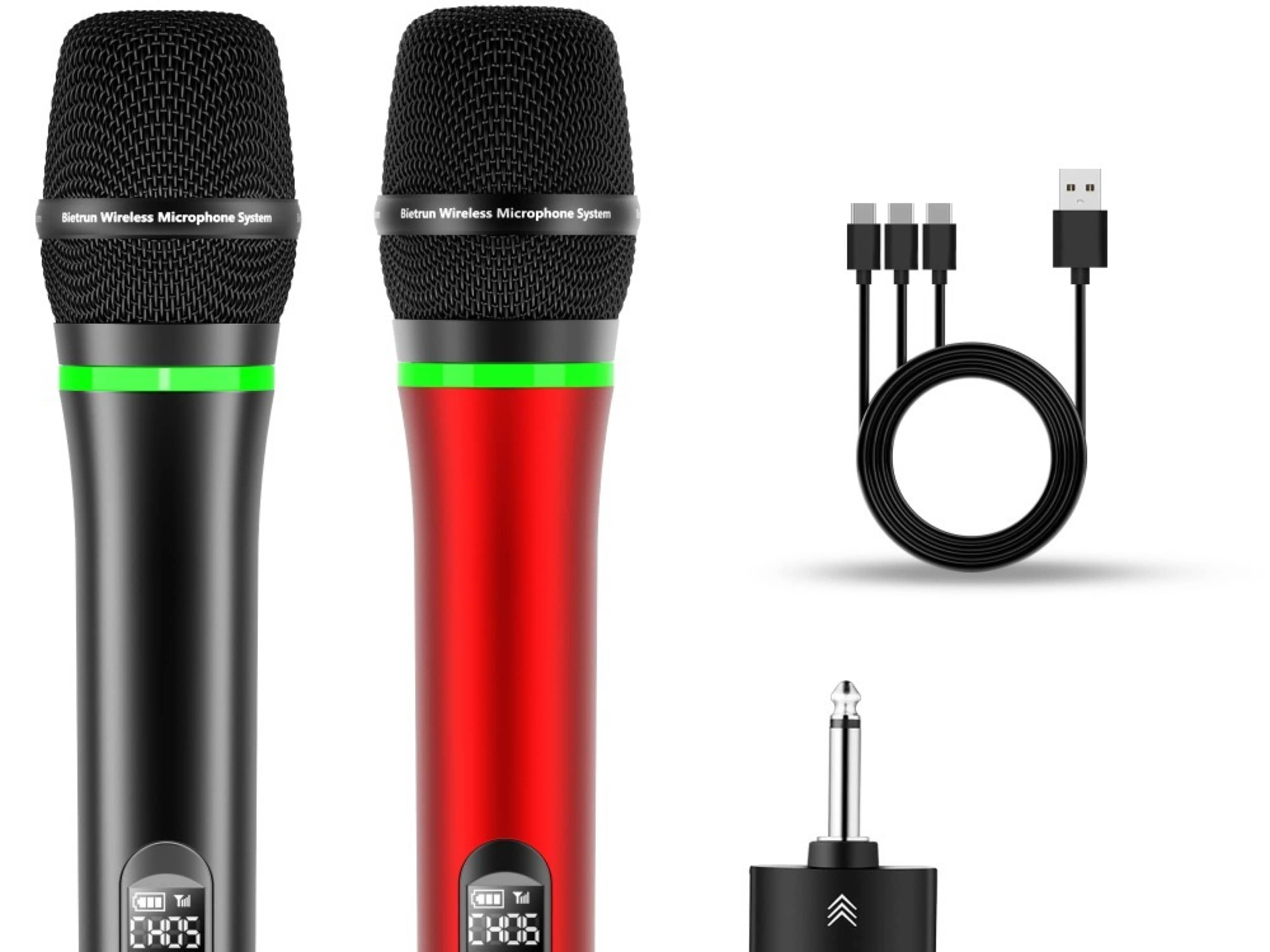 2 Bluetooth Microphones 