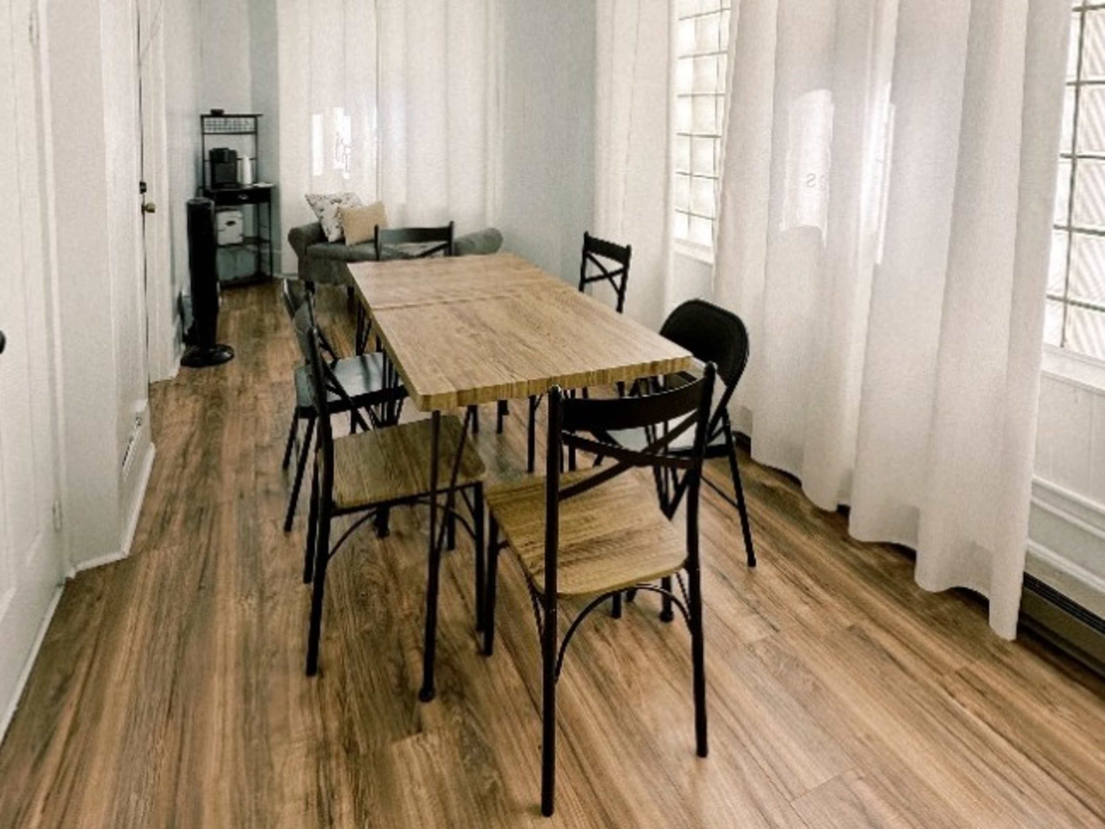 Square Wooden Table