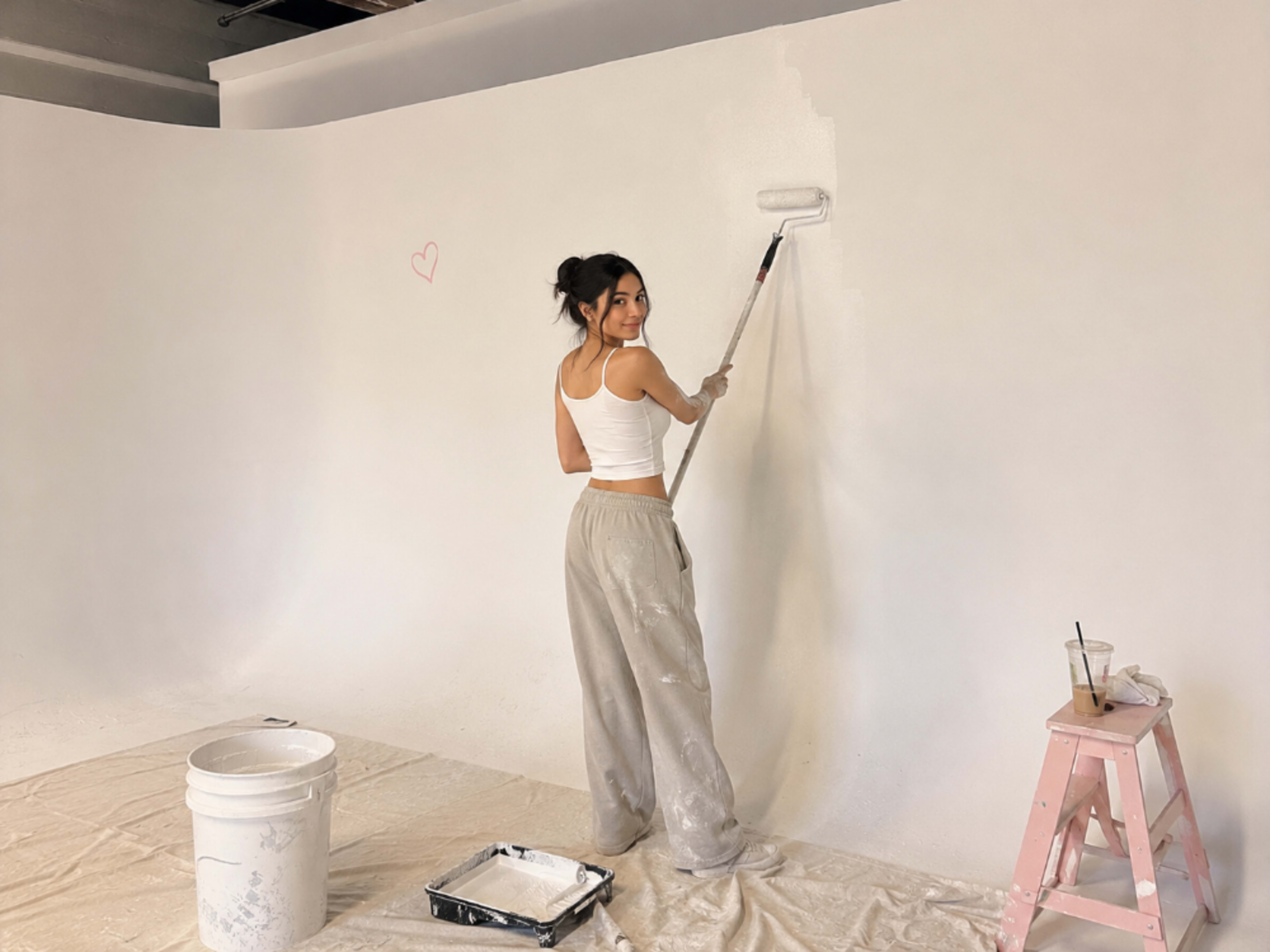 Re-Paint CYC Wall