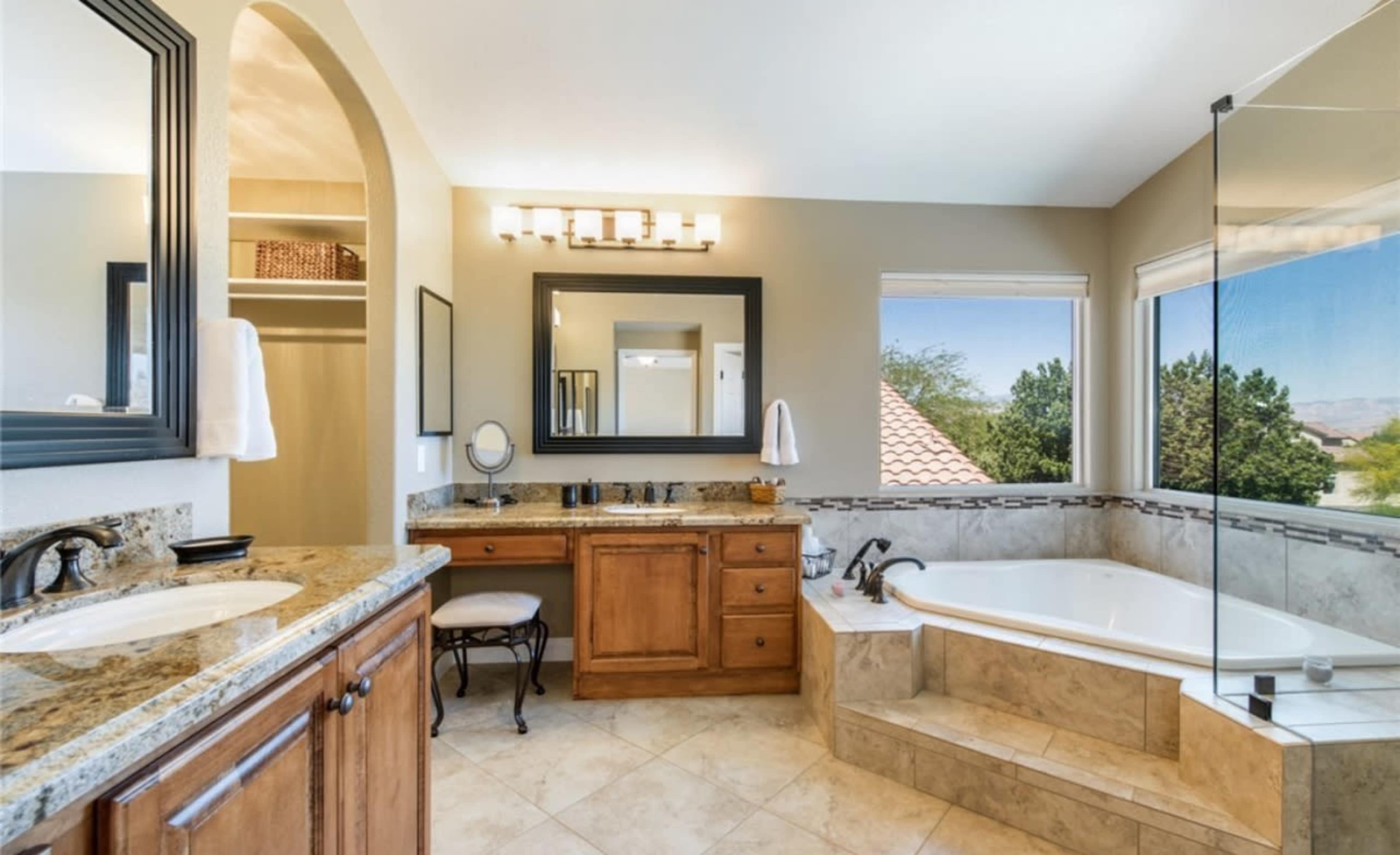 Beautiful updated home in the Las Vegas hills with strip view and pool Image in Seven Hills, Henderson, NV