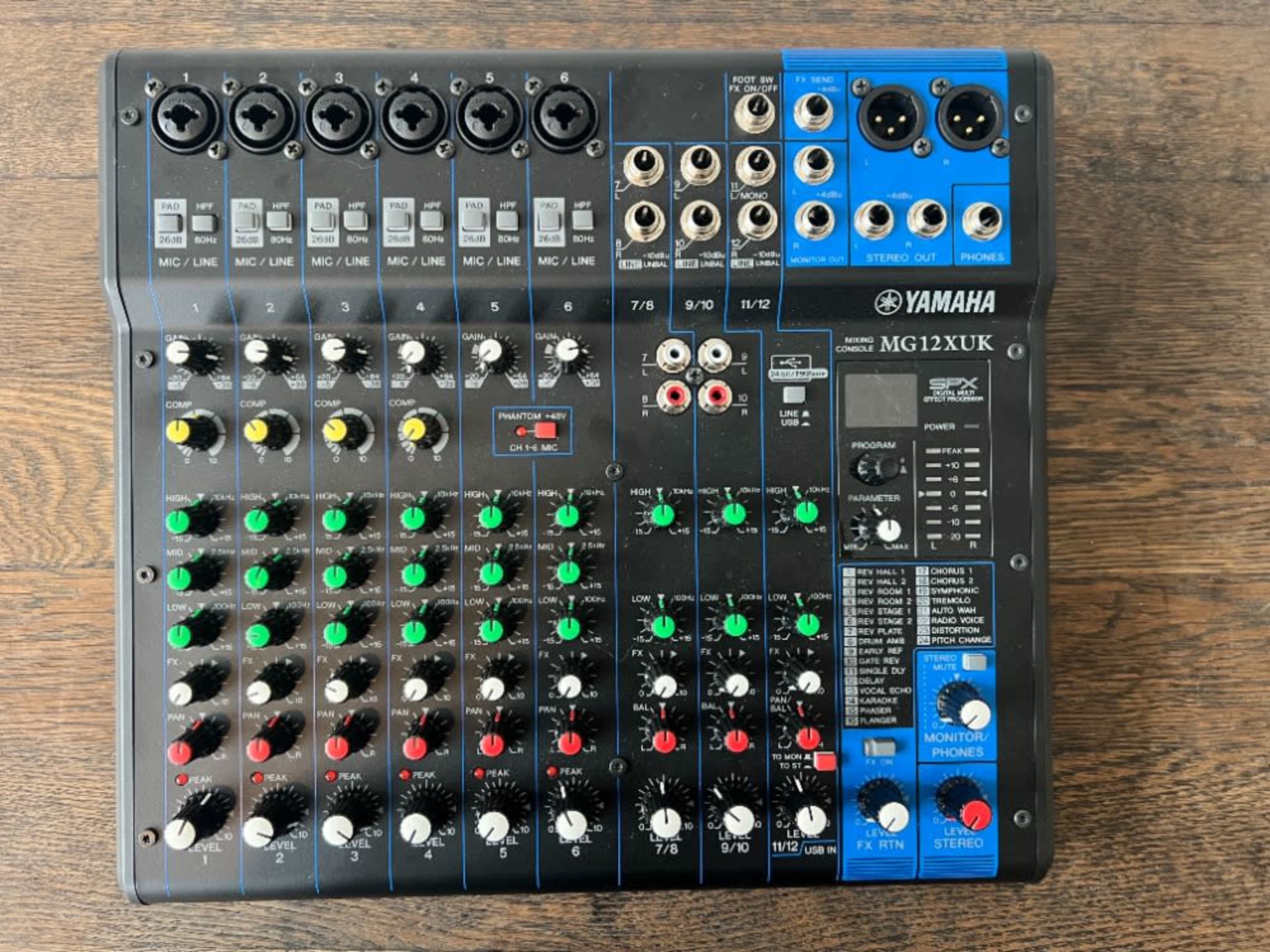 Yamaha 12 Channel Mixer
