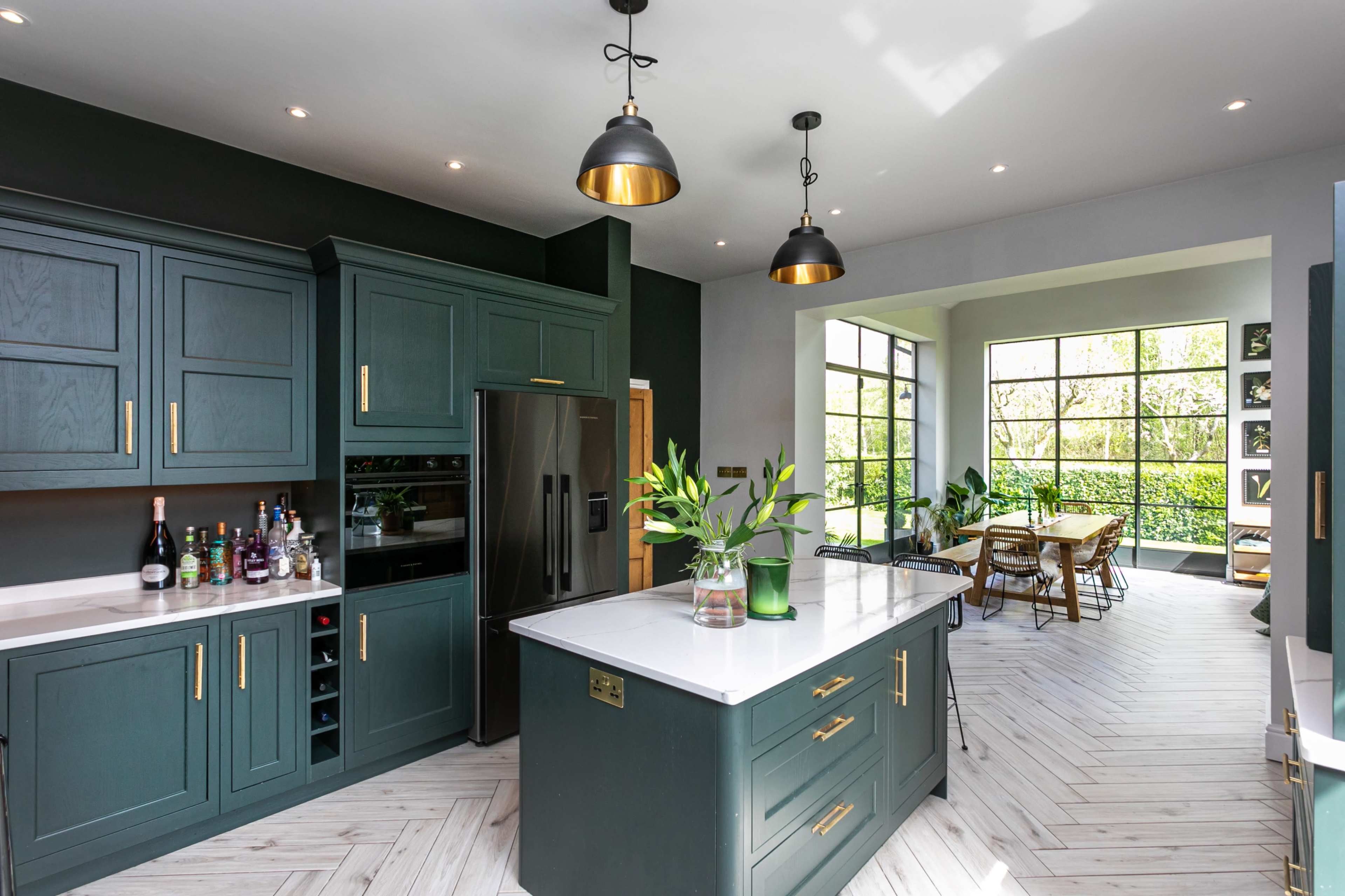 Large Victorian Stylish 6 bedroom family open plan house crittall extension in Manchester Image in Disley, Manchester, ENG