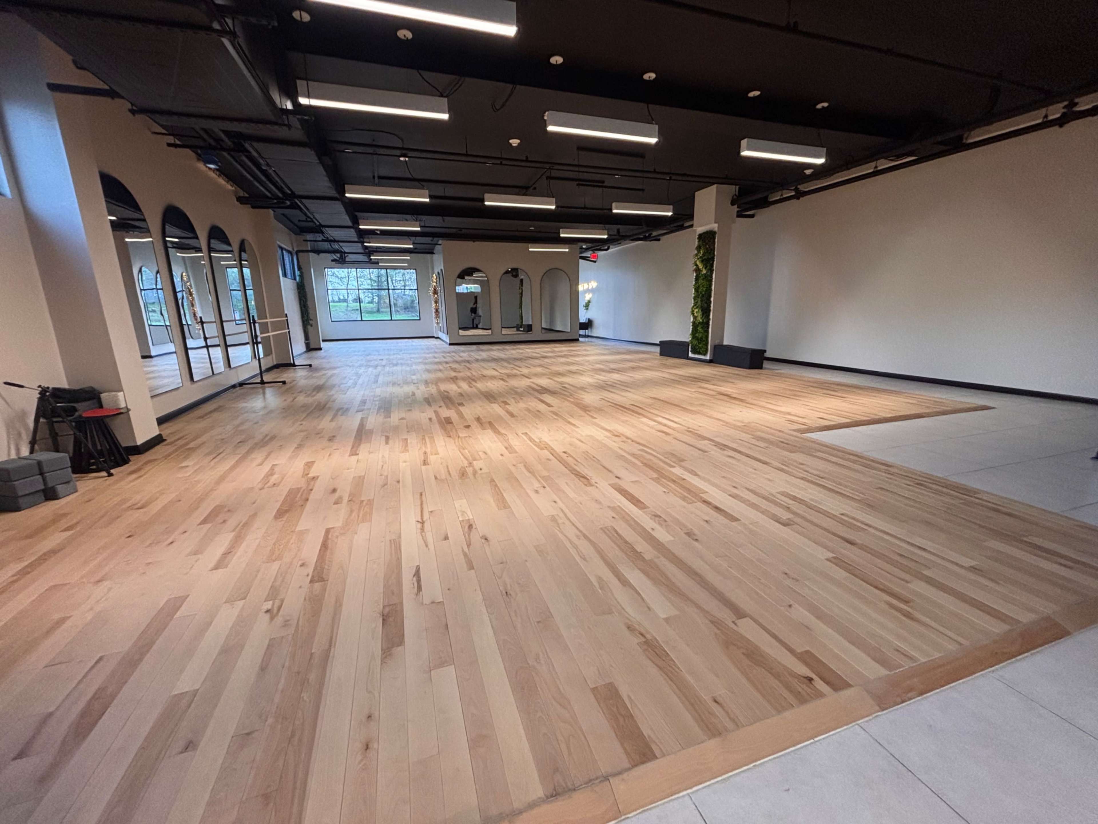 Modern & Sun-Drenched Professional Dance Studio Image in New Britain, Doylestown, PA