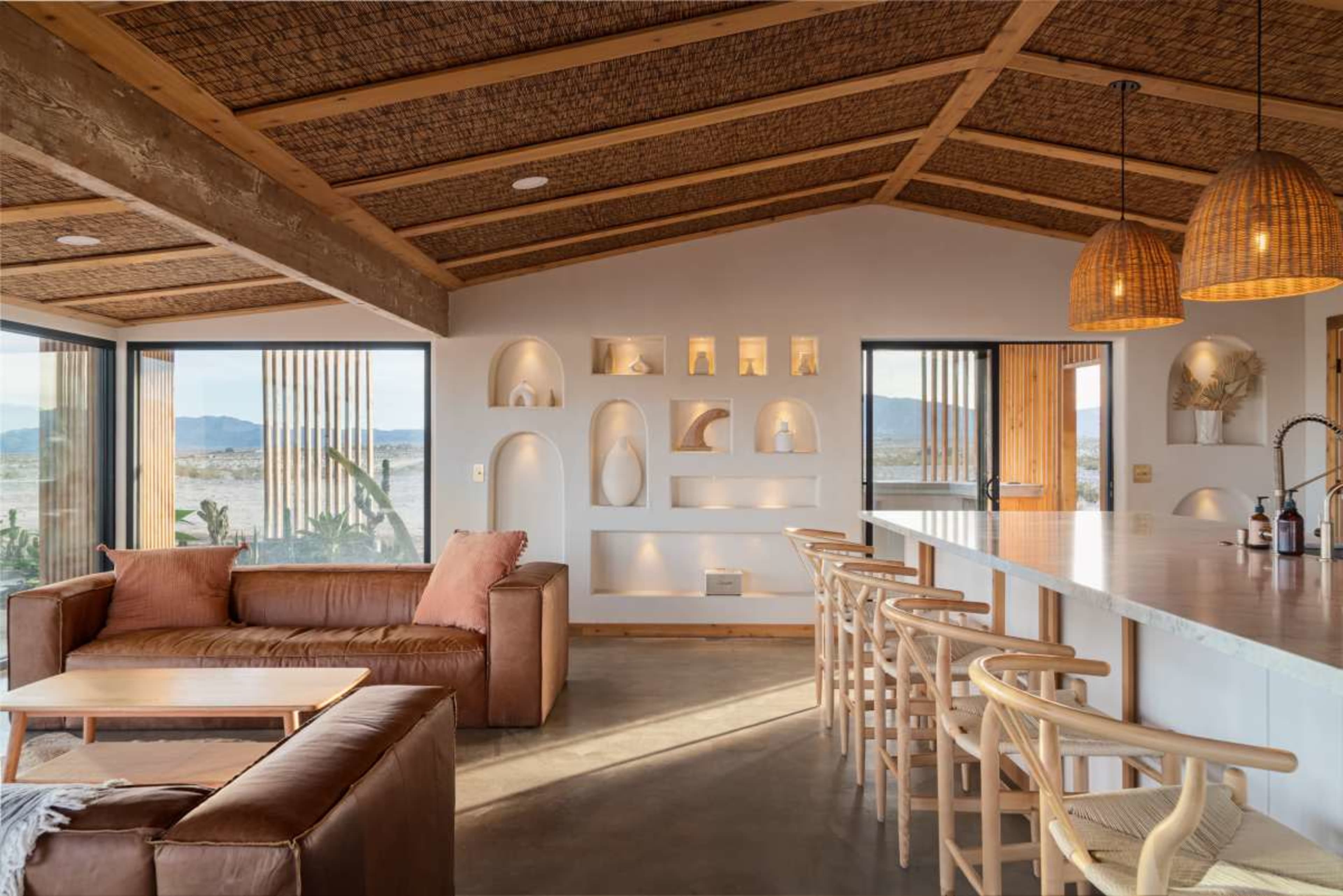 Cedar House at Nxwhere California Image in Wonder Valley, Twentynine Palms, CA