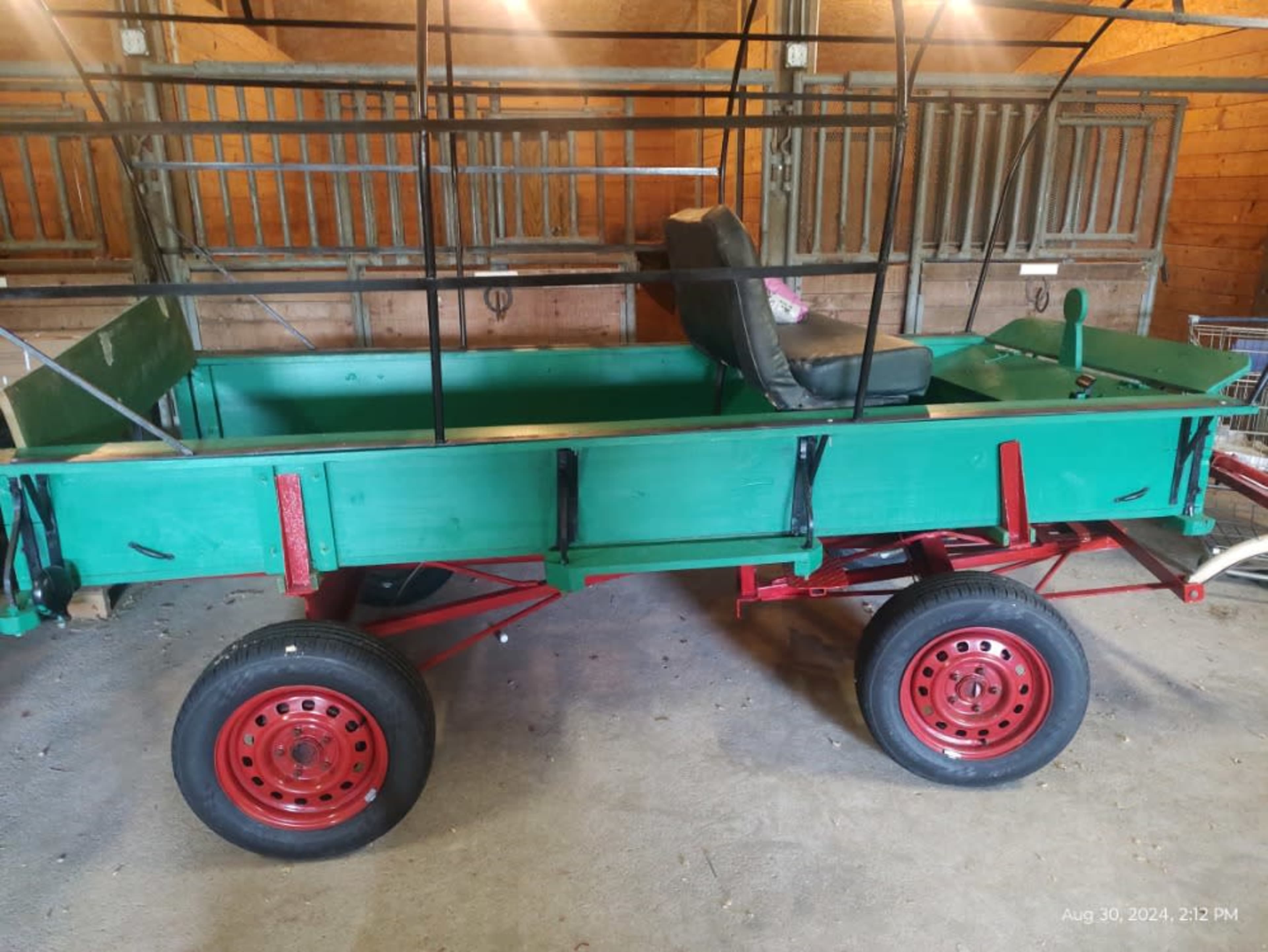 Green Wagon (Stationary- no horse)