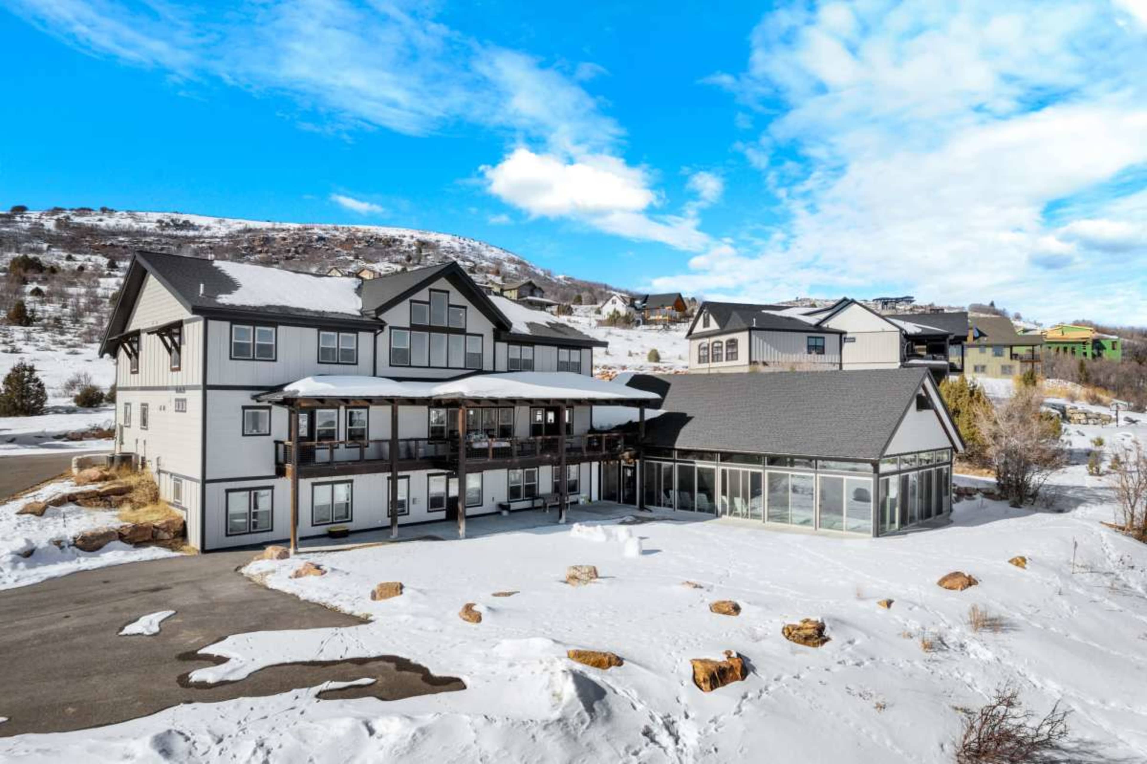 A Luxury Lodge- sleeps 52- Large Group Rental/ retreat at Bear Lake indoor pool Image in Garden City, Garden City, UT