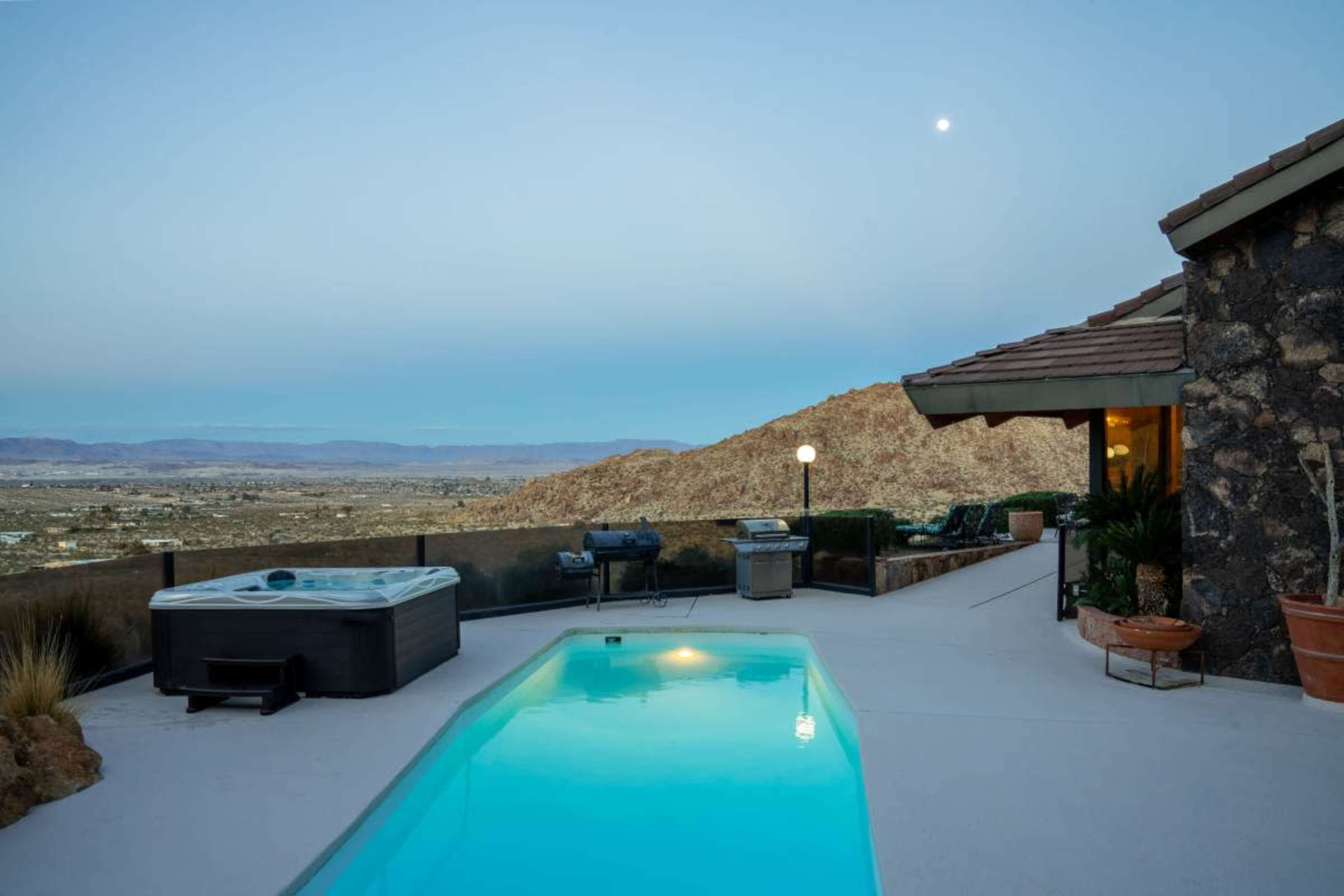 Mountain side home on 5 acres overlooking the city below with Joshua Tree National Park as your own Backyard! Image in Twentynine Palms, 29 Palms, CA